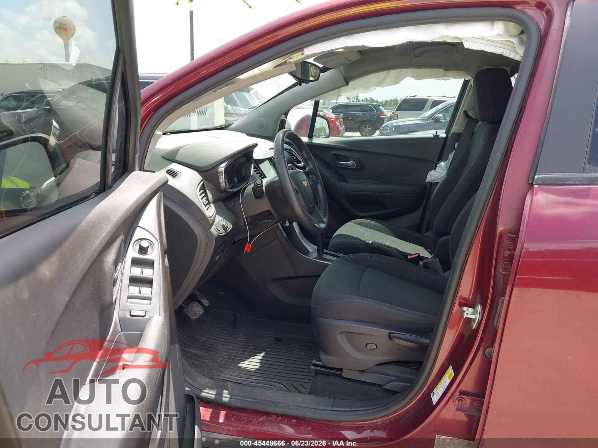 CHEVROLET TRAX 2017 - 3GNCJKSB3HL273475