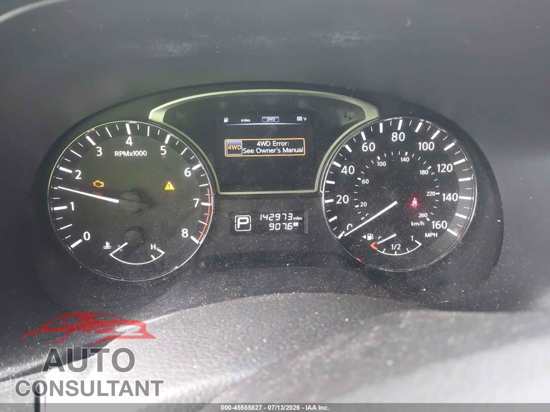 NISSAN PATHFINDER 2014 - 5N1AR2MM3EC711308