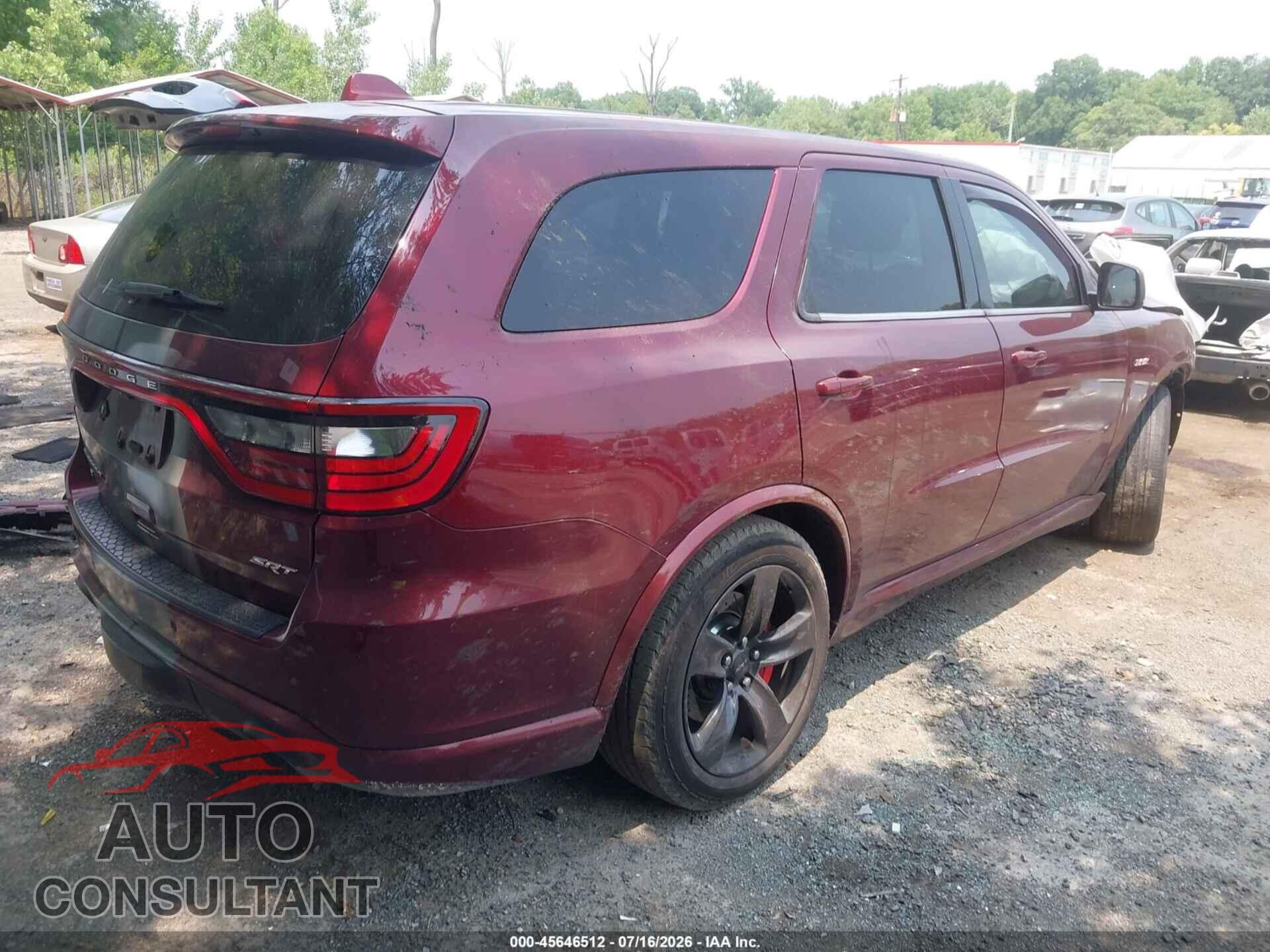 DODGE DURANGO 2018 - 1C4SDJGJ7JC243080