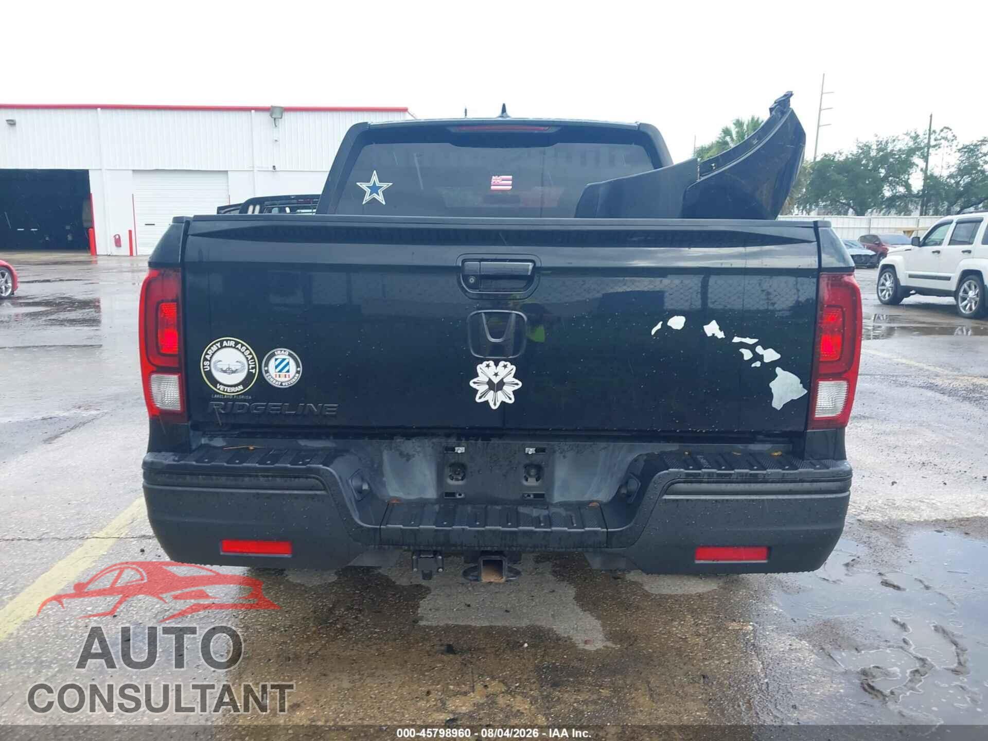 HONDA RIDGELINE 2018 - 5FPYK2F15JB002829