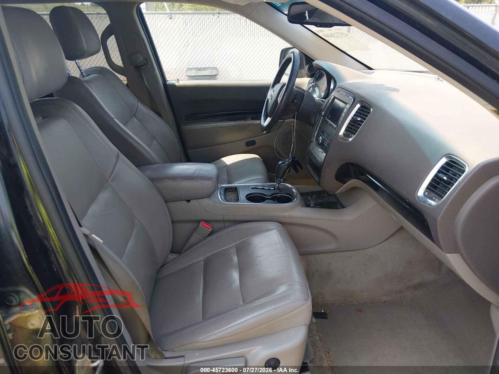 DODGE DURANGO 2013 - 1C4RDHDG4DC597871