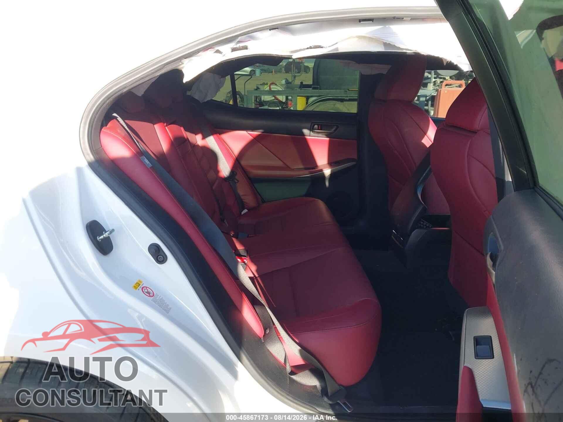 LEXUS IS 300 2018 - JTHBA1D22J5080461