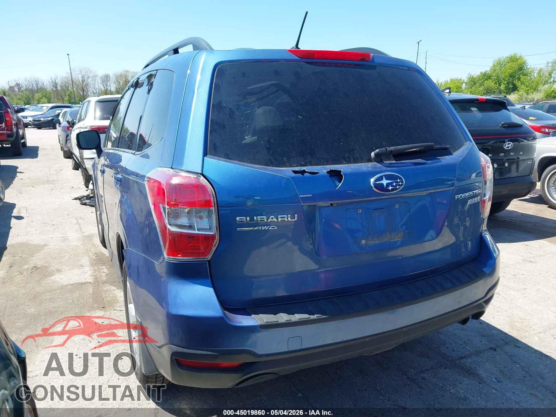 SUBARU FORESTER 2015 - JF2SJADC7FH585199