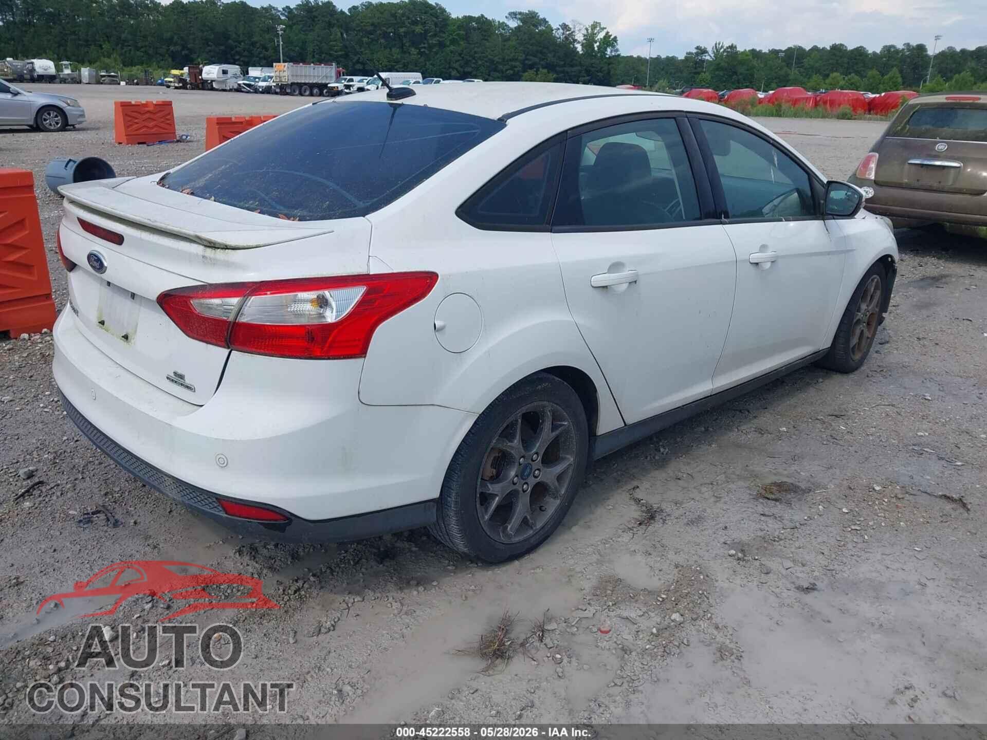 FORD FOCUS 2013 - 1FADP3F20DL114713
