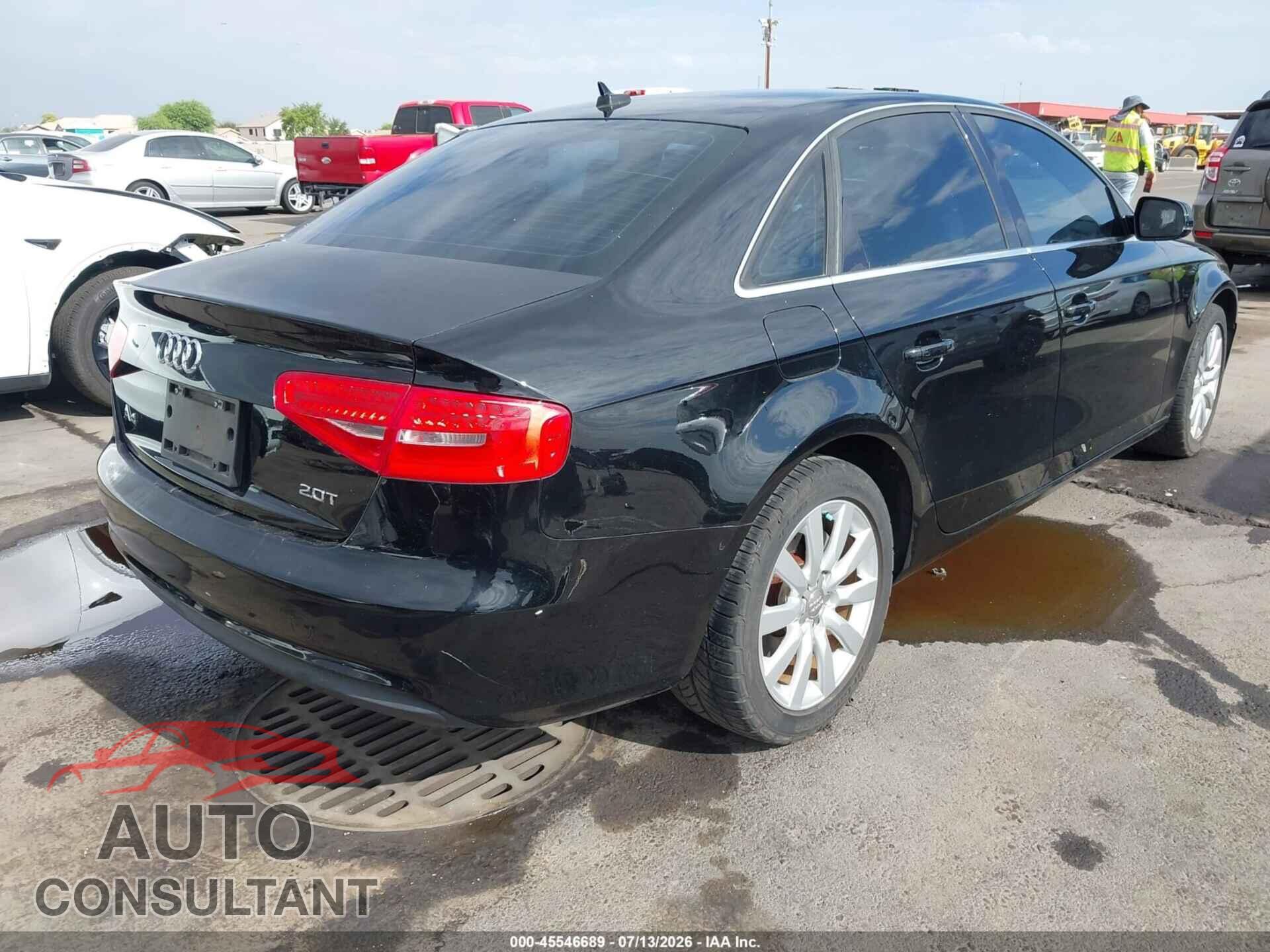 AUDI A4 2013 - WAUAFAFL0DN031121