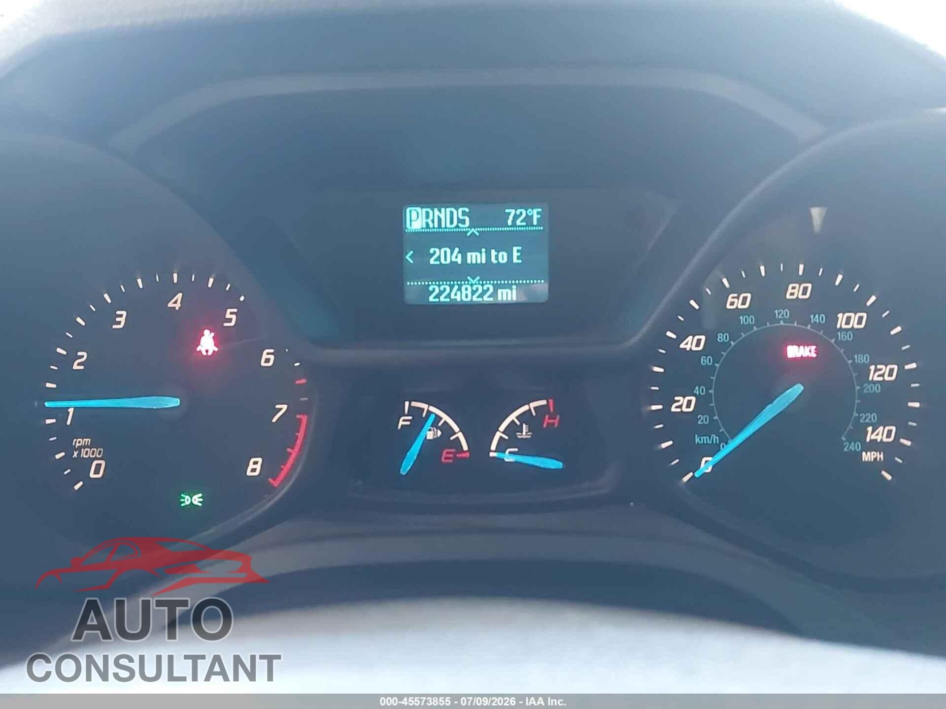 FORD TRANSIT CONNECT 2014 - NM0LS7E73E1168459