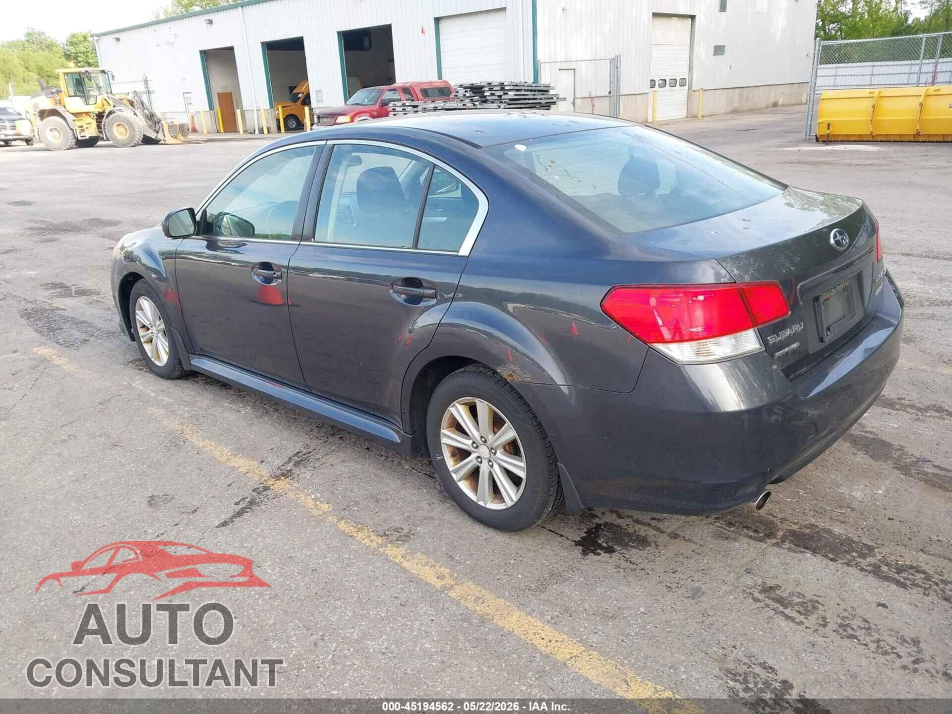 SUBARU LEGACY 2010 - 4S3BMBB68A3231674