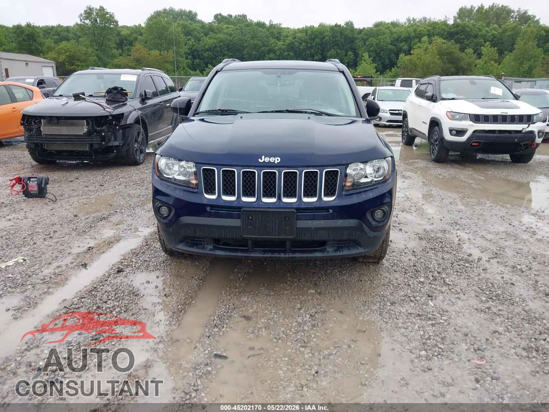 JEEP COMPASS 2017 - 1C4NJDBBXHD106310