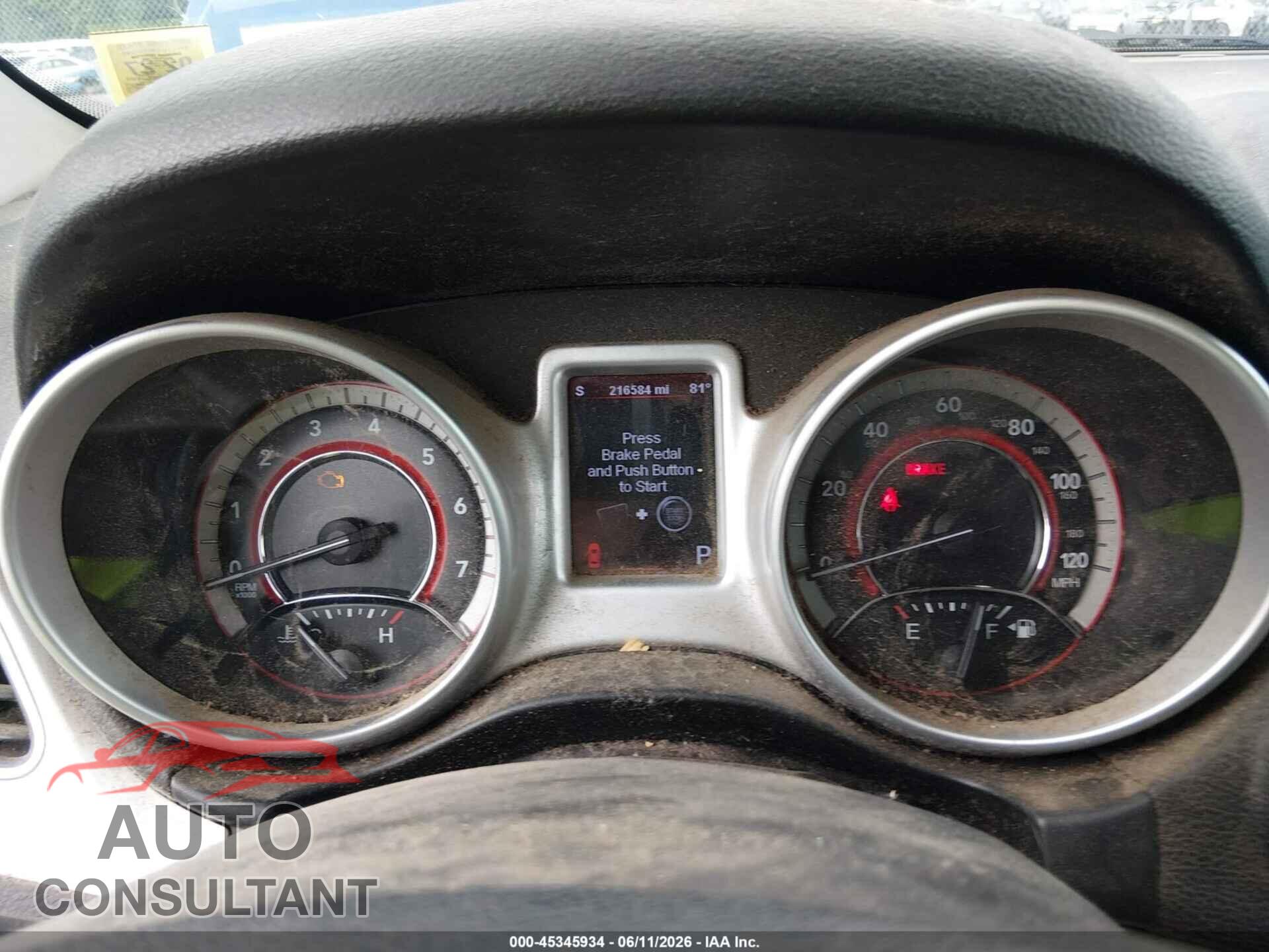 DODGE JOURNEY 2012 - 3C4PDCBG5CT296428