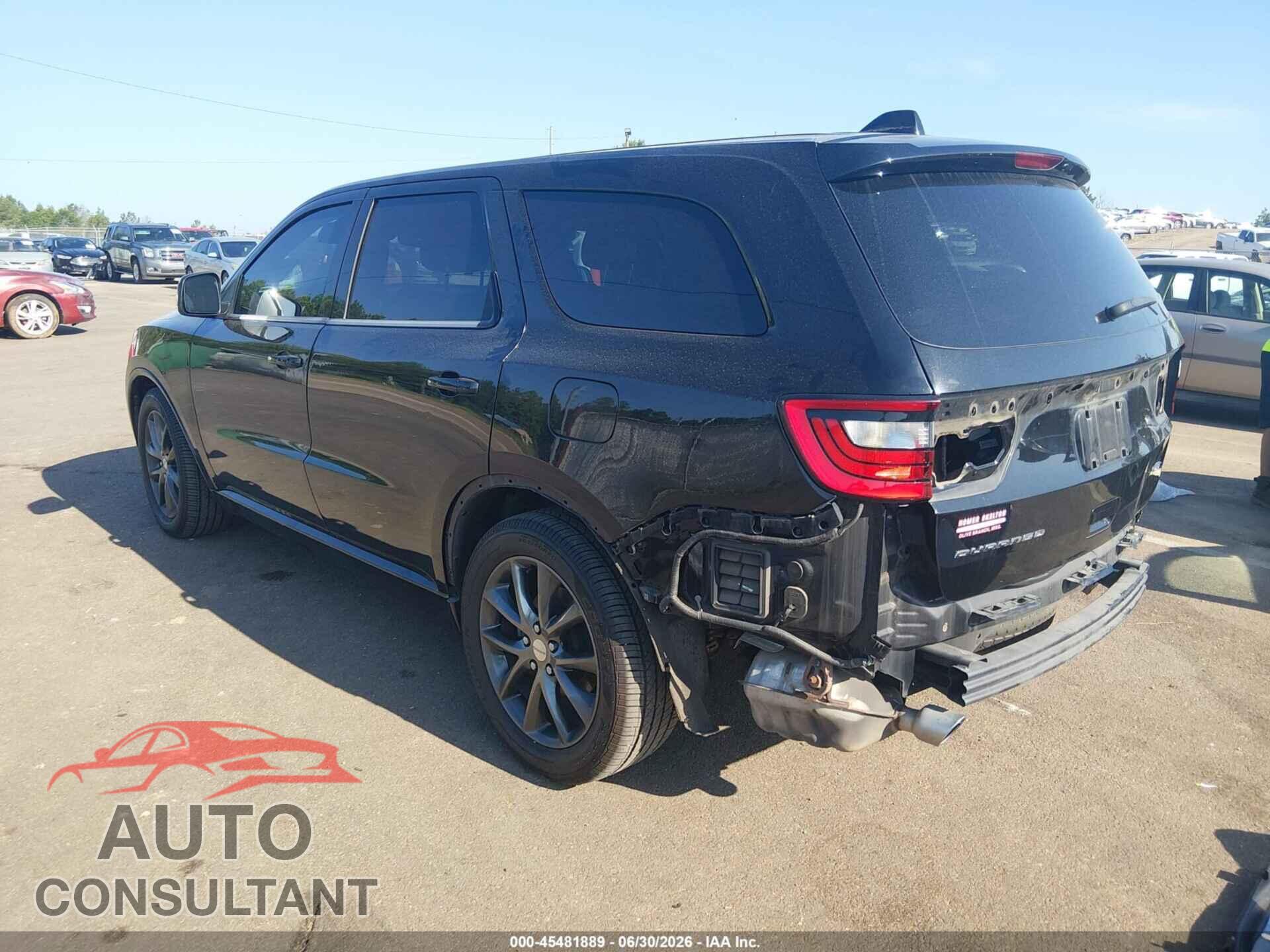 DODGE DURANGO 2017 - 1C4RDHDG7HC878441
