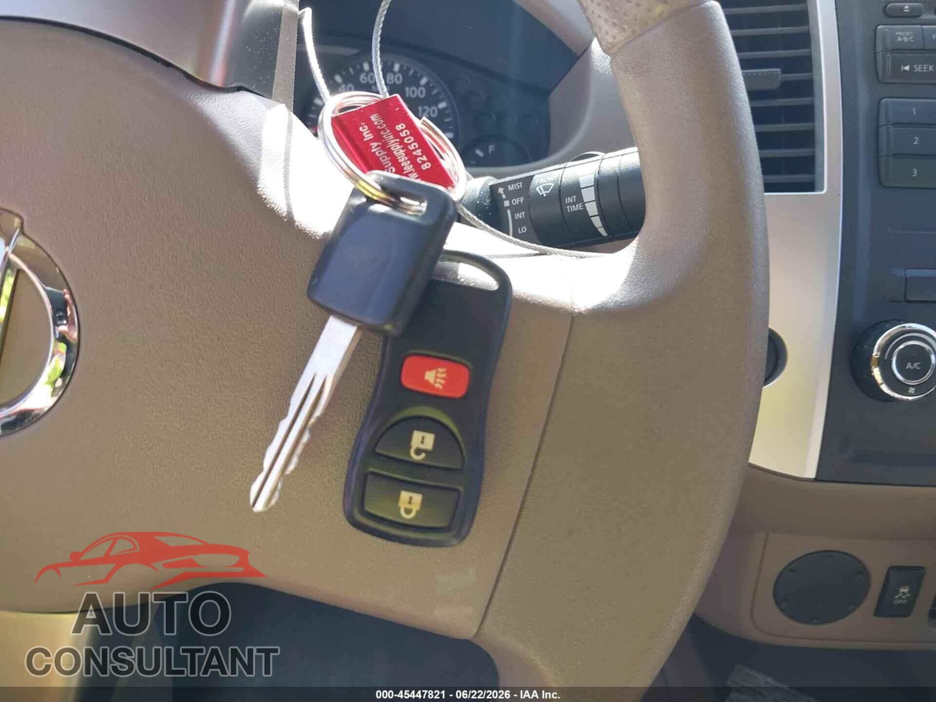 NISSAN FRONTIER 2012 - 1N6AD0CU5CC477854