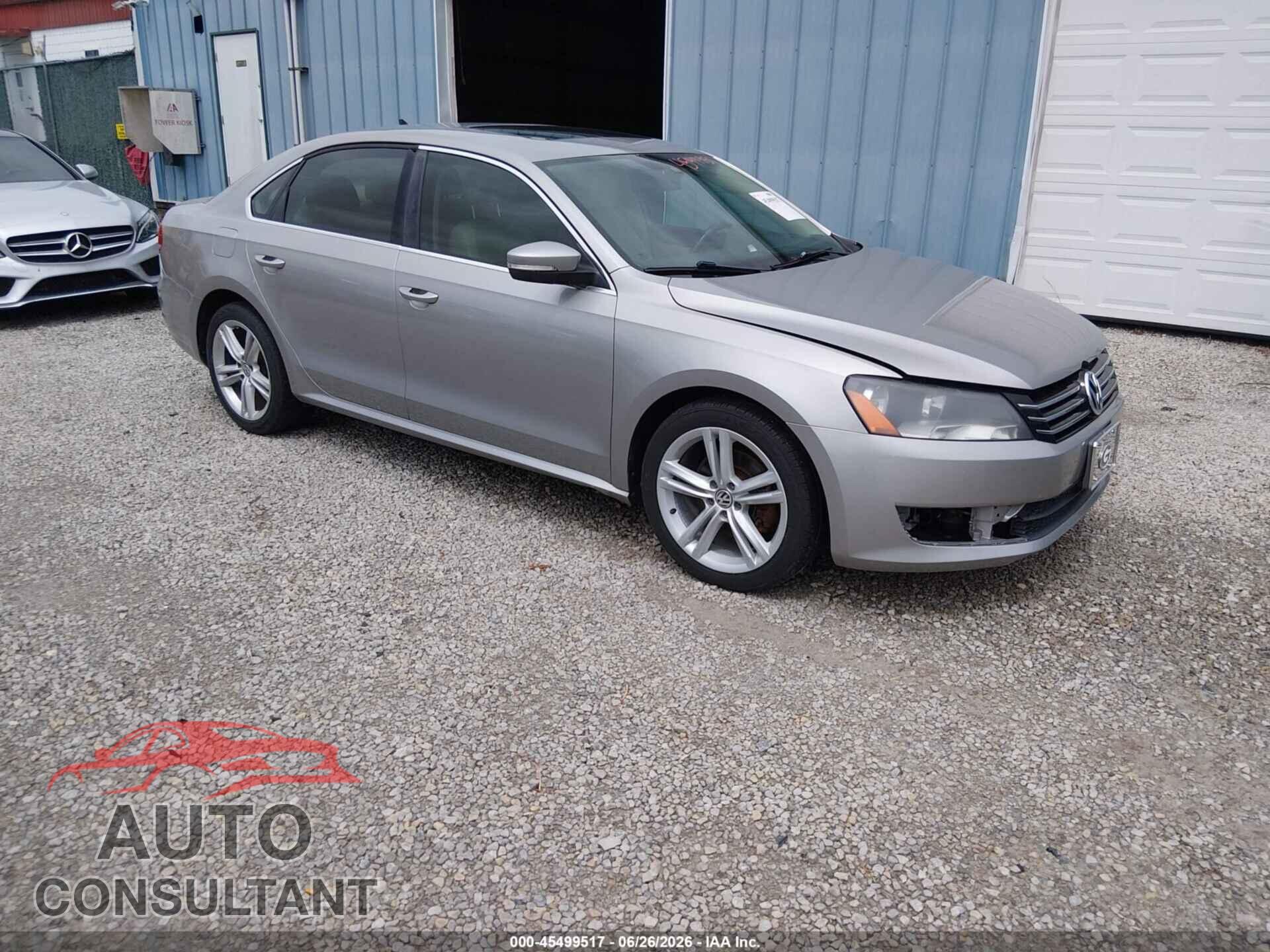 VOLKSWAGEN PASSAT 2014 - 1VWBS7A36EC026934