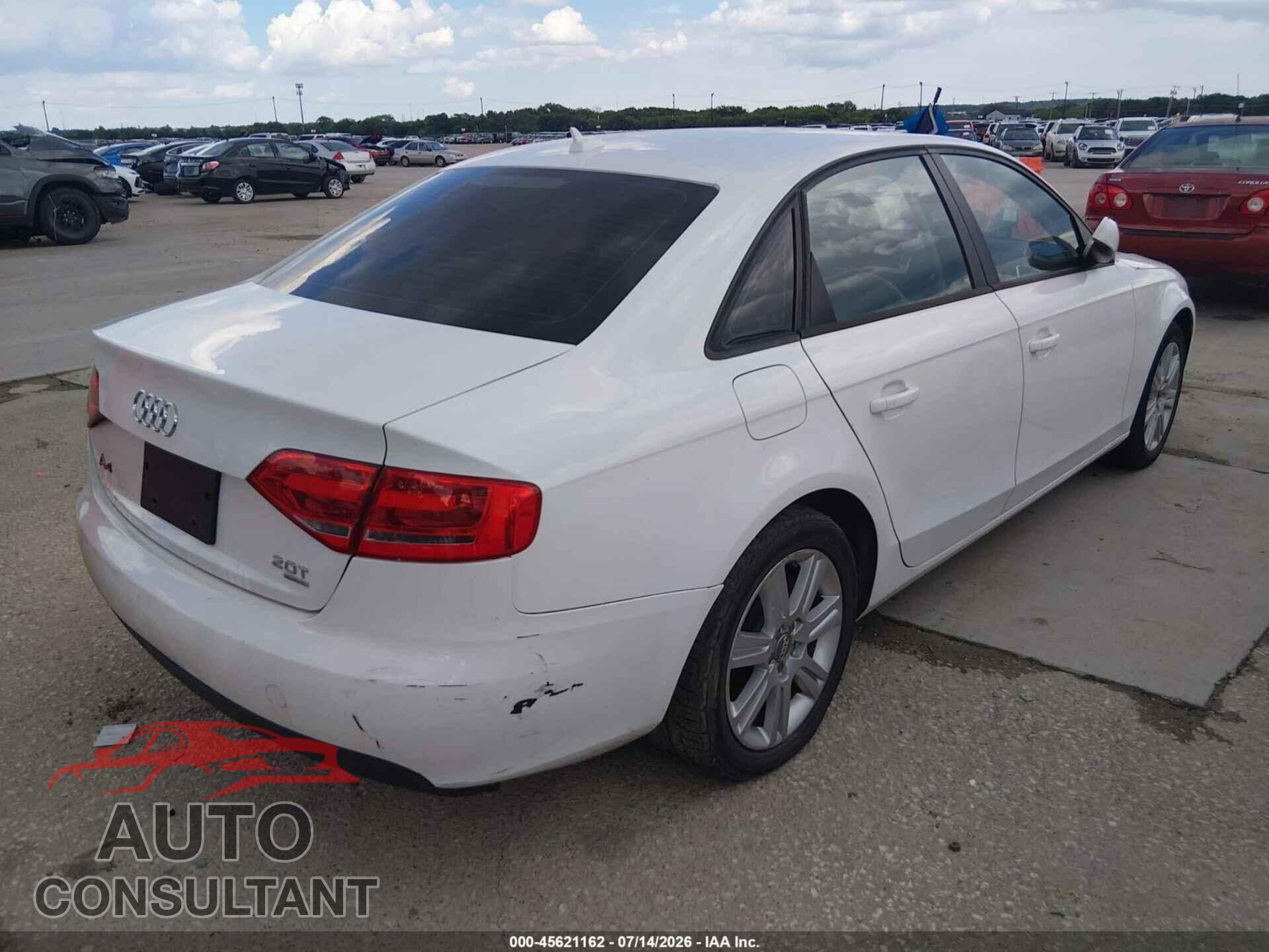 AUDI A4 2012 - WAUBFAFL5CN005861