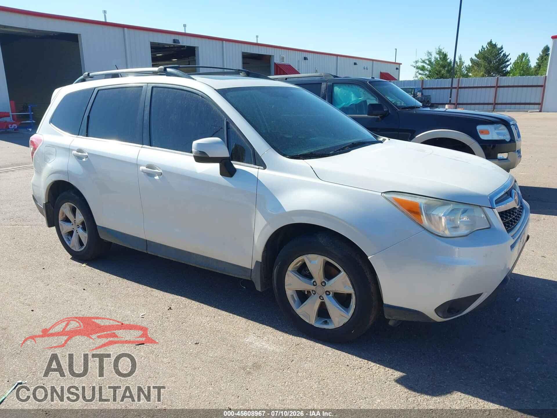 SUBARU FORESTER 2014 - JF2SJAMC9EH558374