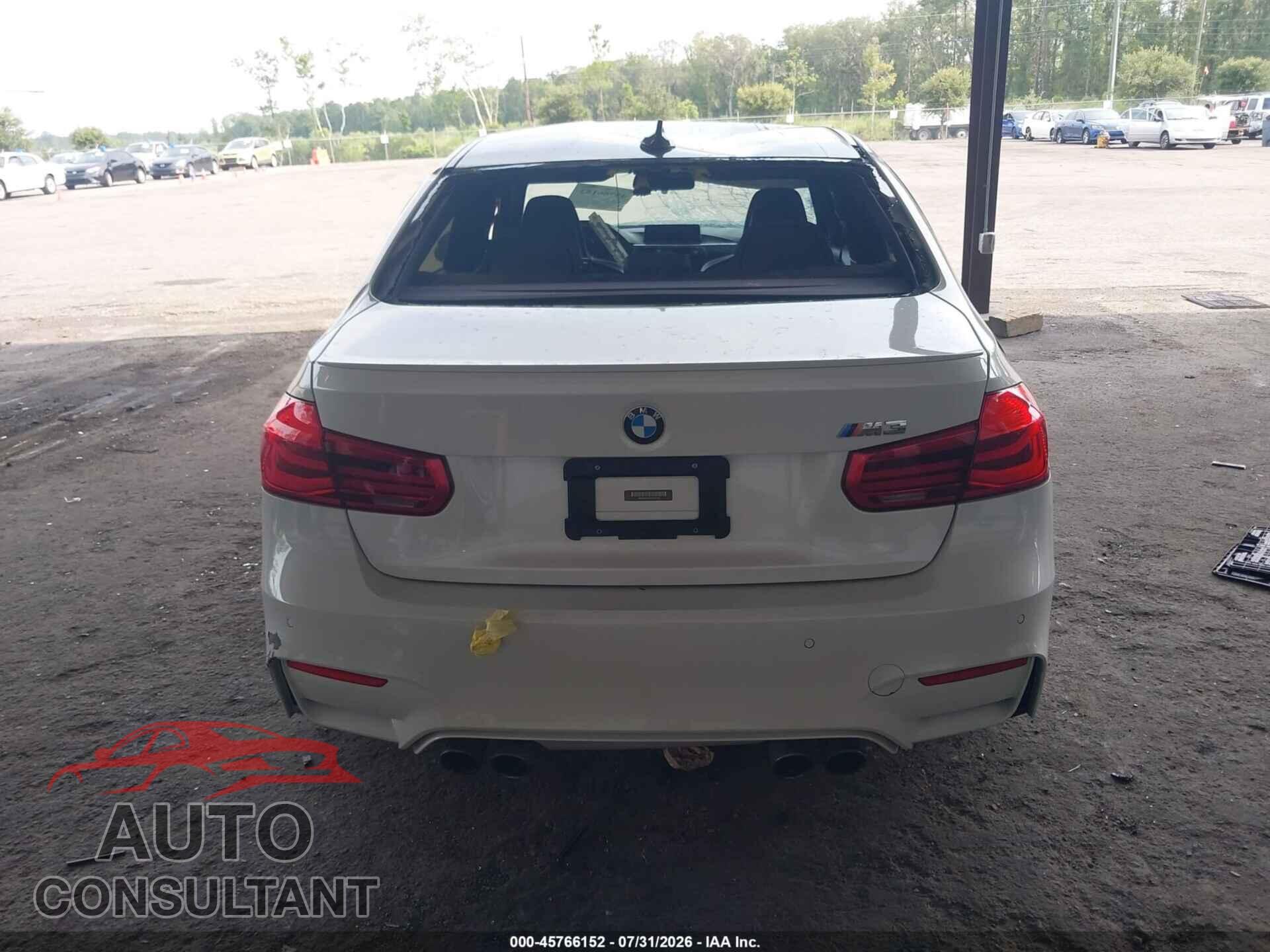 BMW M3 2016 - WBS8M9C53G5D31540