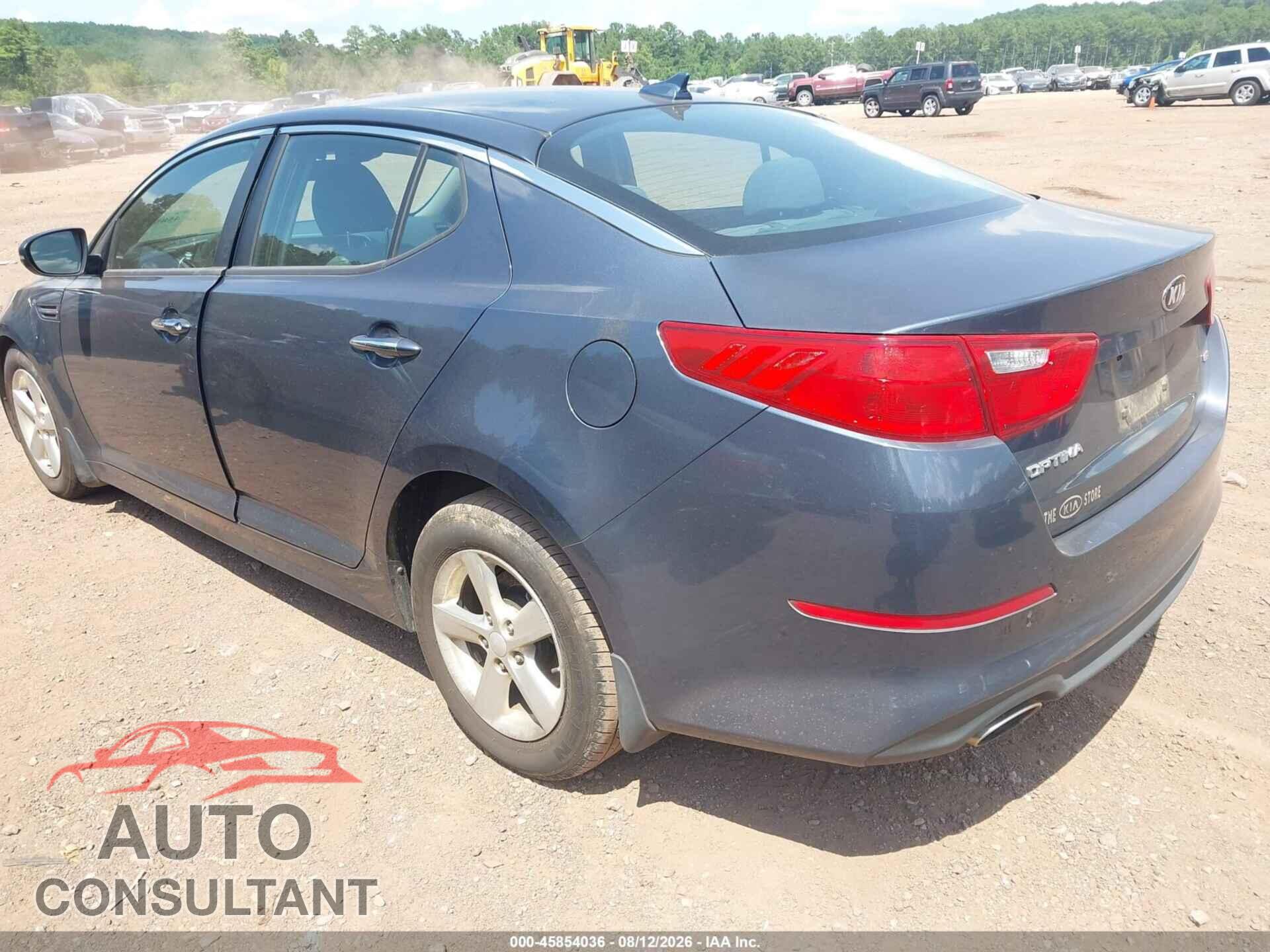 KIA OPTIMA 2015 - KNAGM4A76F5557283