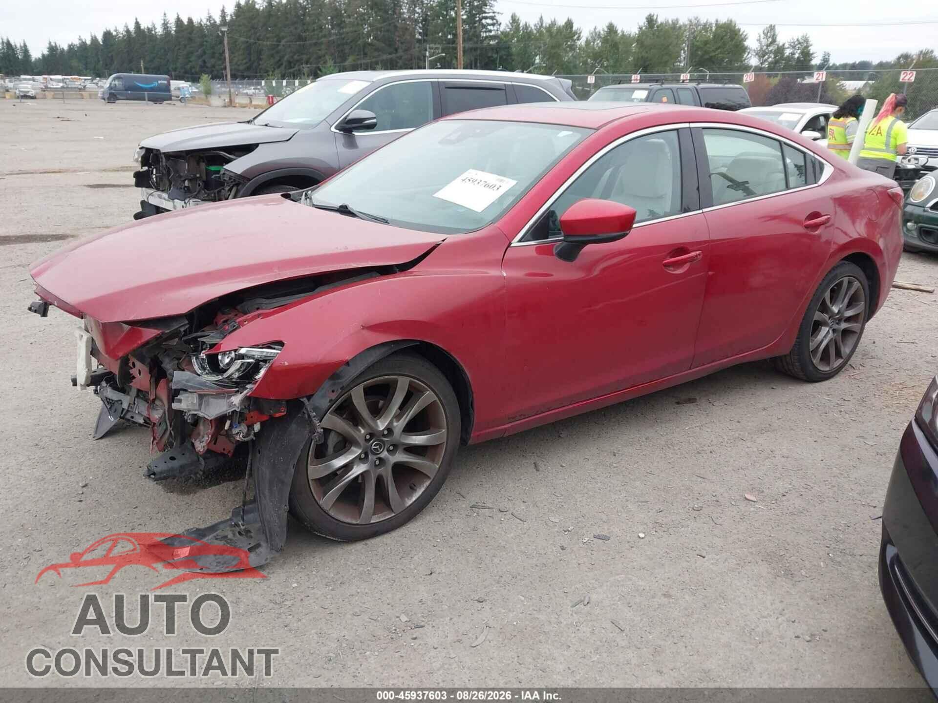 MAZDA MAZDA6 2017 - JM1GL1W50H1106324