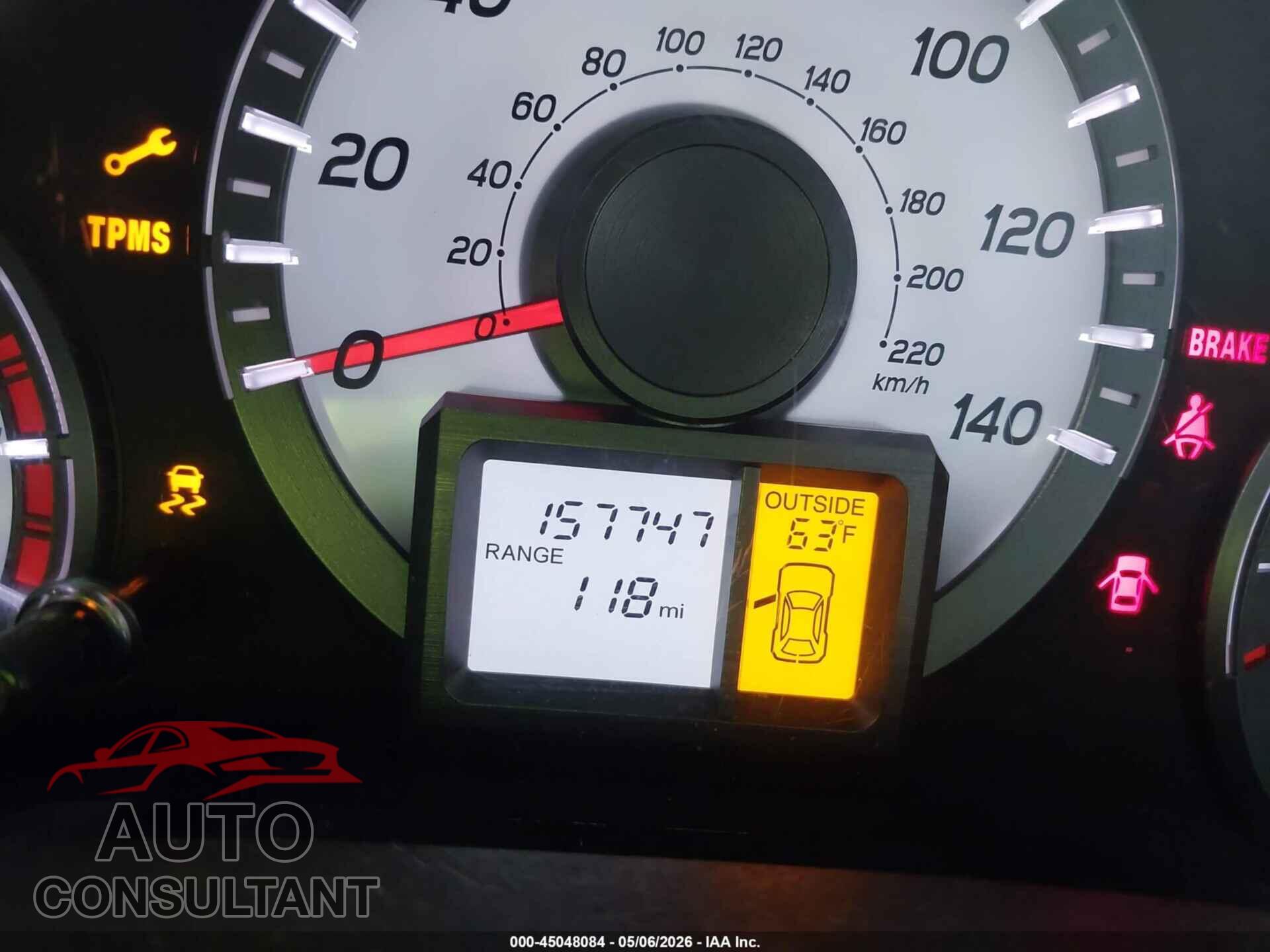 HONDA PILOT 2012 - 5FNYF4H56CB065742
