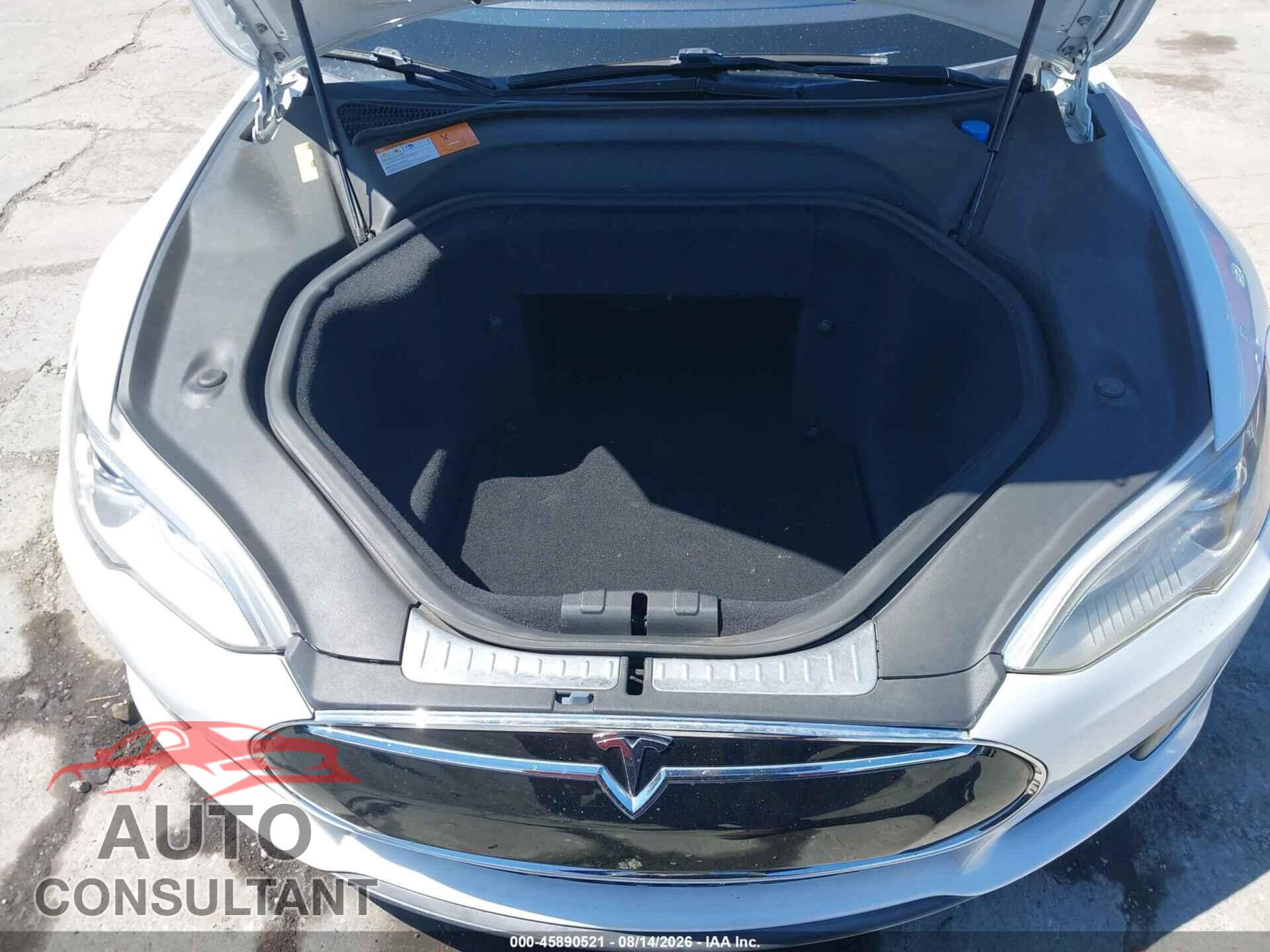 TESLA MODEL S 2012 - 5YJSA1DP2CFP02751