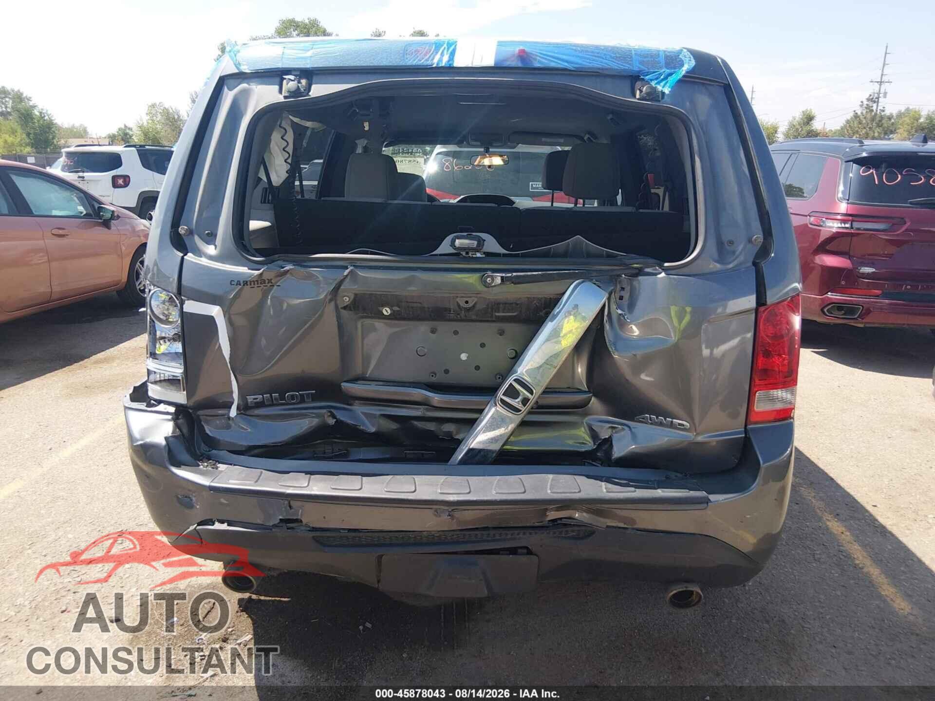 HONDA PILOT 2013 - 5FNYF4H40DB044443