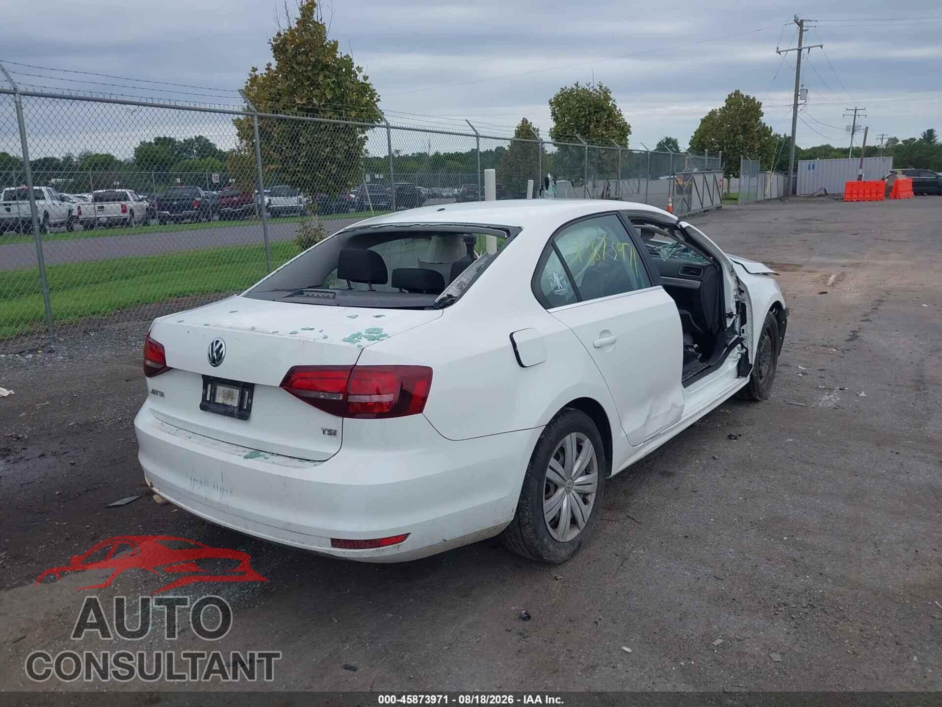 VOLKSWAGEN JETTA 2017 - 3VW2B7AJ9HM344452
