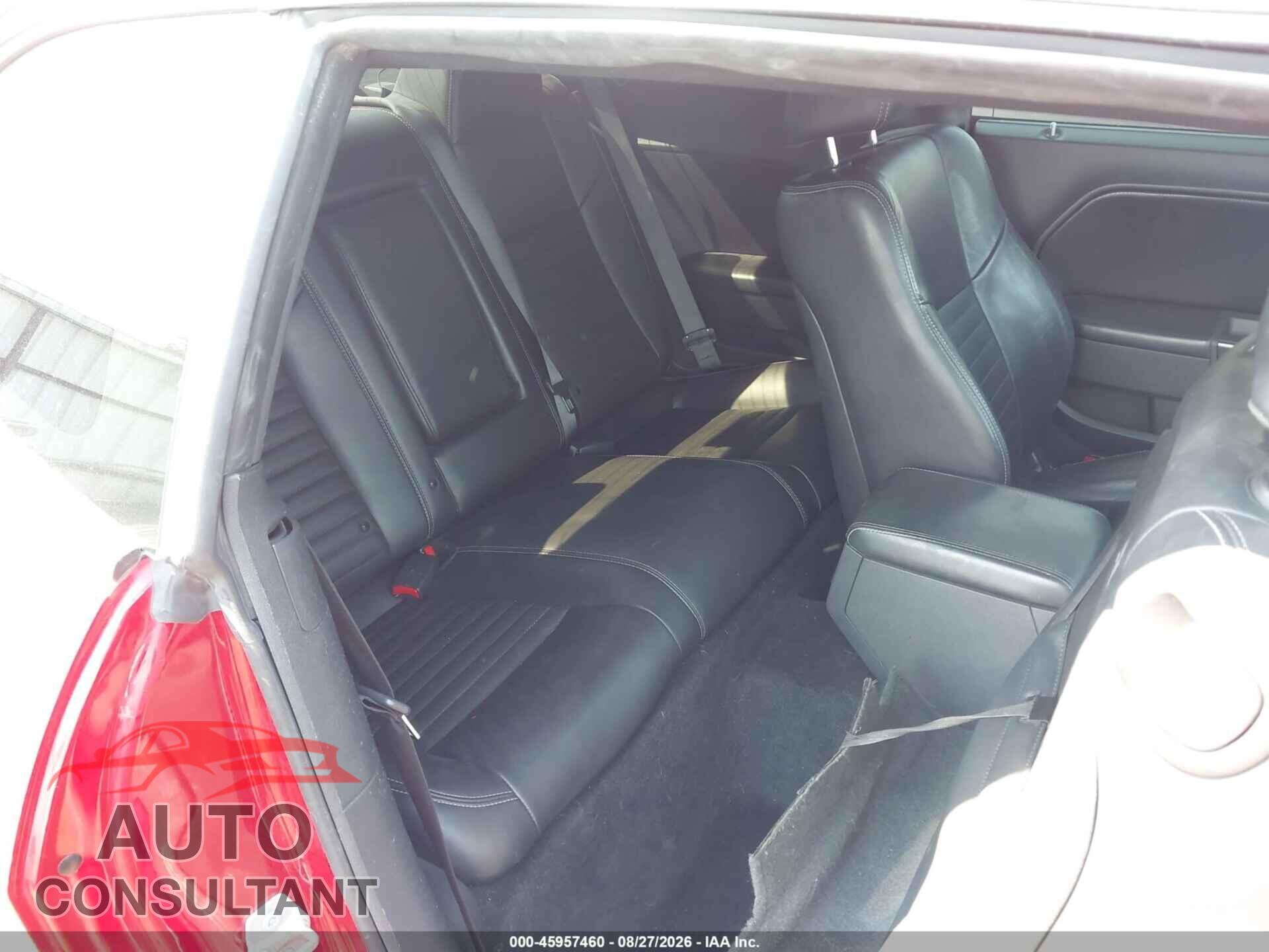 DODGE CHALLENGER 2012 - 2C3CDYAG7CH142748