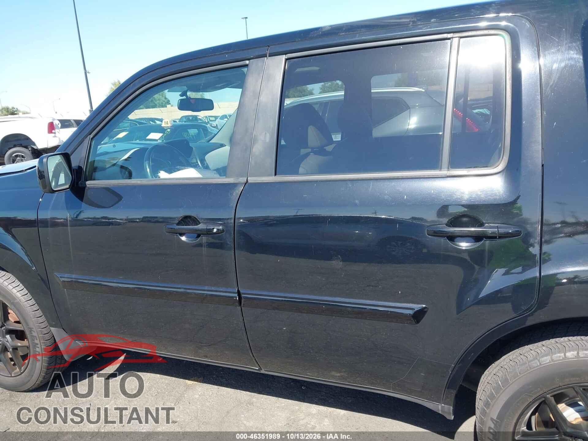 HONDA PILOT 2015 - 5FNYF3H78FB034802