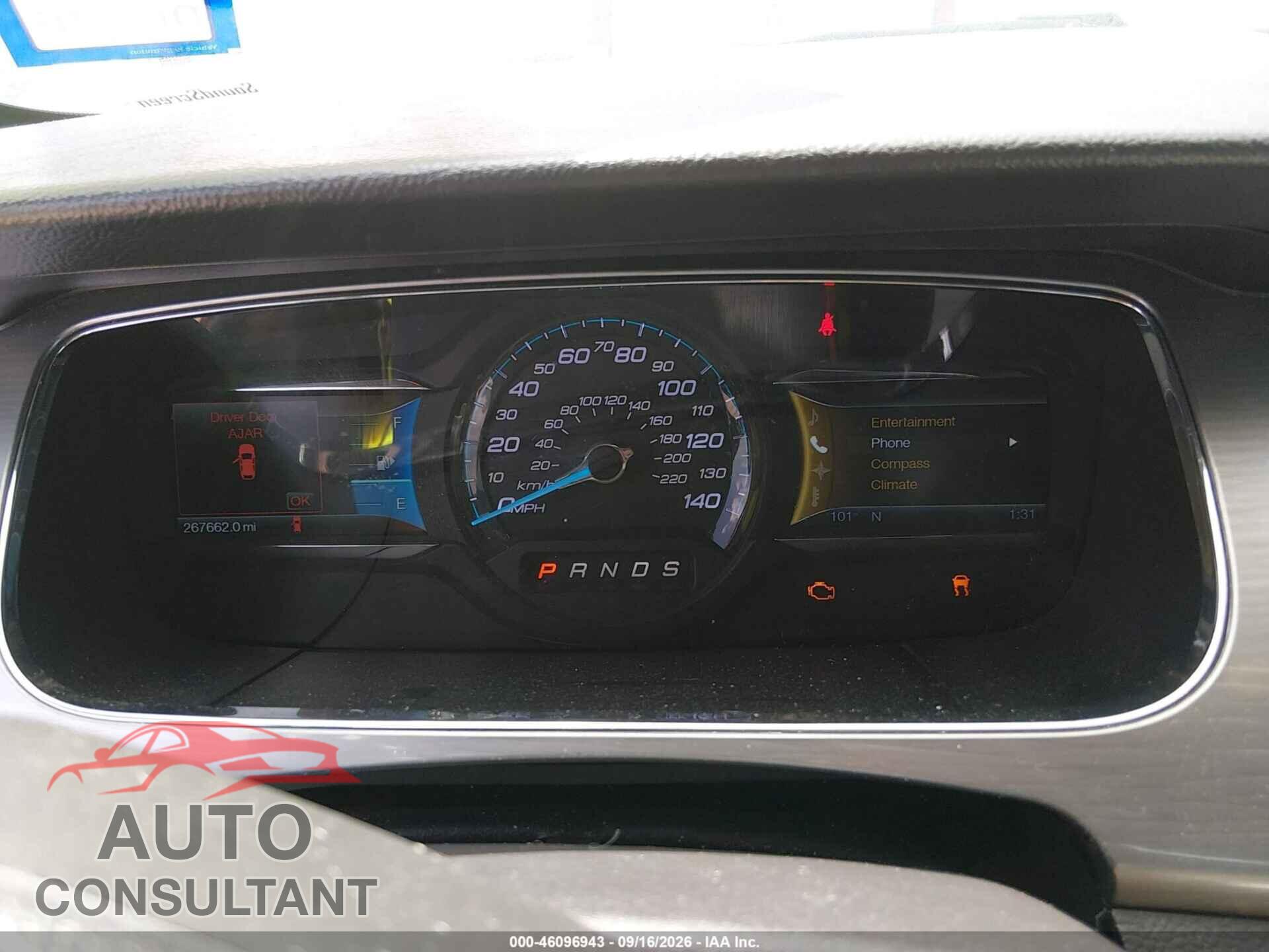 FORD TAURUS 2013 - 1FAHP2E81DG105710
