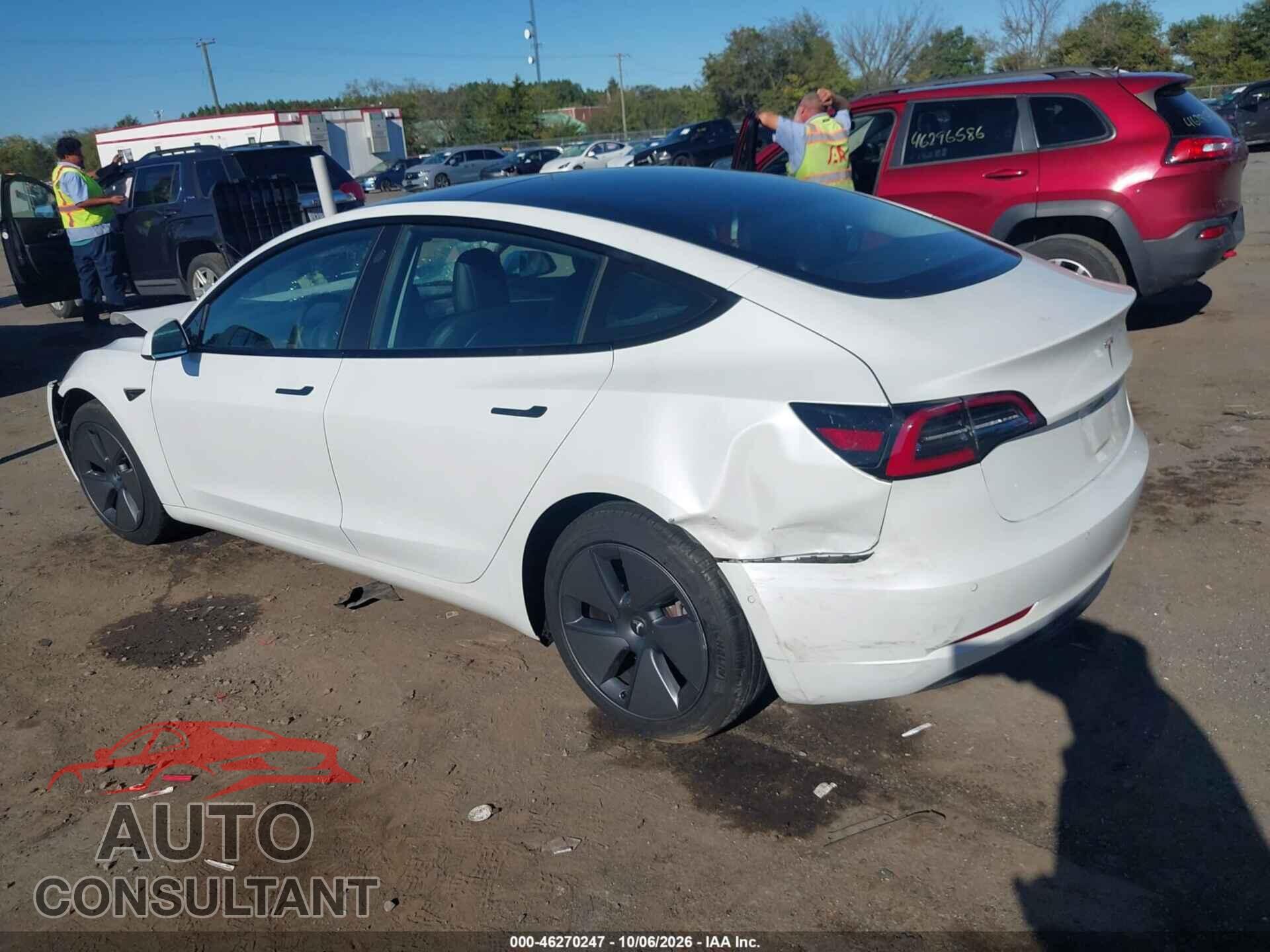 TESLA MODEL 3 2022 - 5YJ3E1EAXNF101481