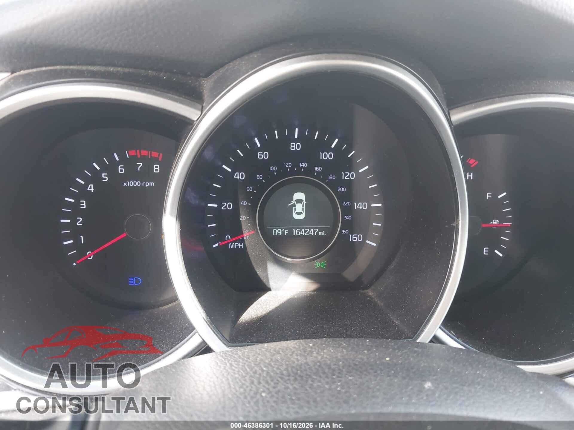 KIA OPTIMA 2015 - KNAGM4A72F5571553