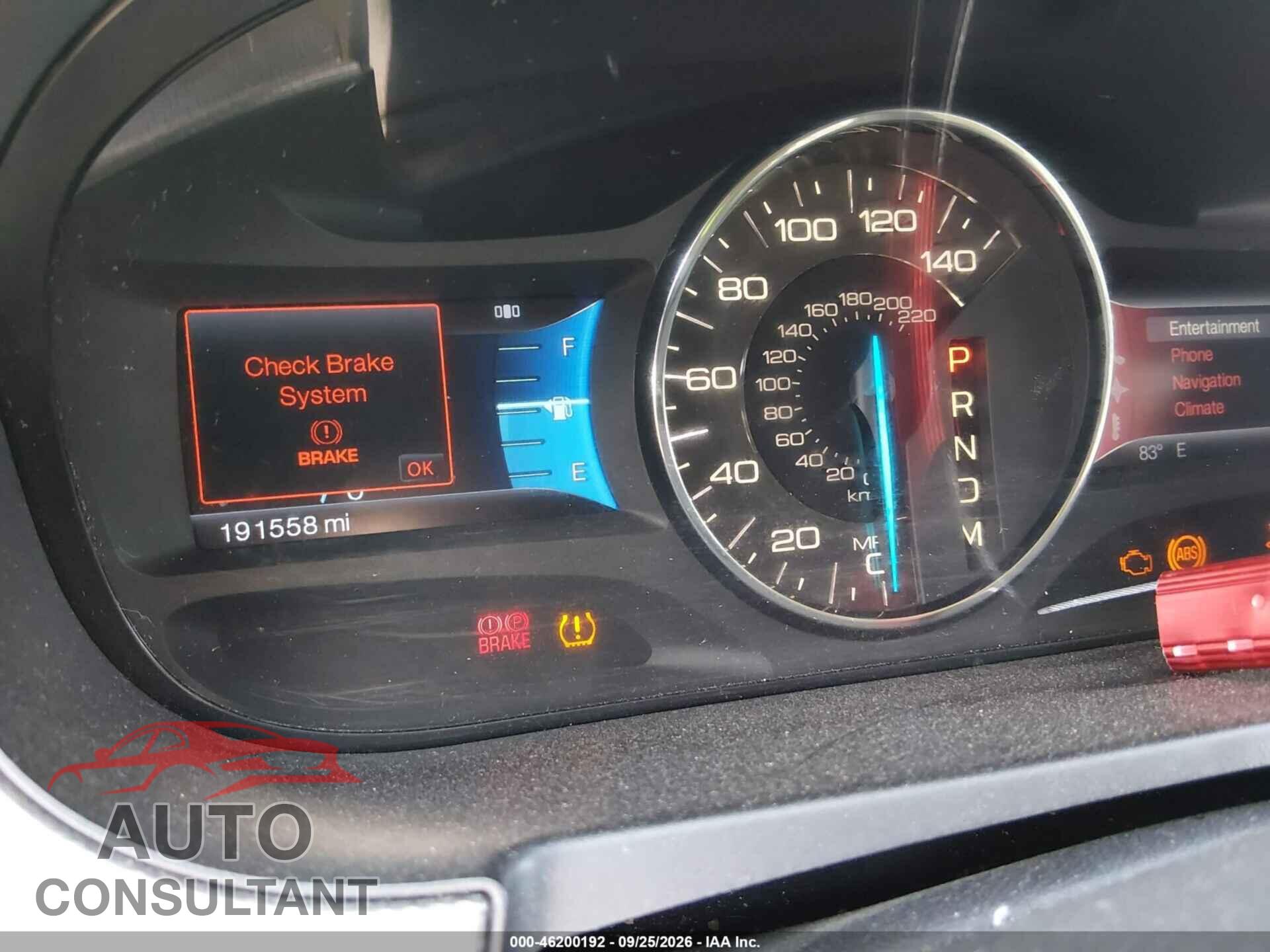 FORD EDGE 2011 - 2FMDK3JC6BBB50181