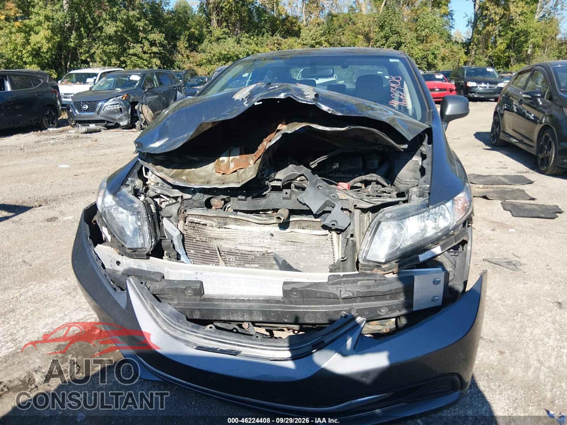 HONDA CIVIC 2013 - 19XFB2F82DE281101