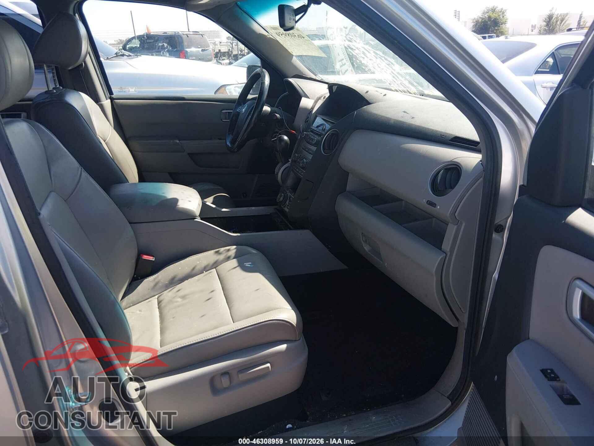 HONDA PILOT 2012 - 5FNYF4H71CB085446