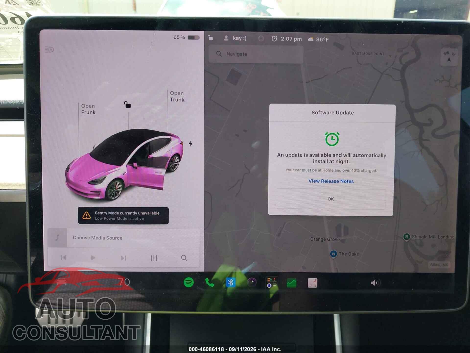 TESLA MODEL 3 2018 - 5YJ3E1EB9JF075409