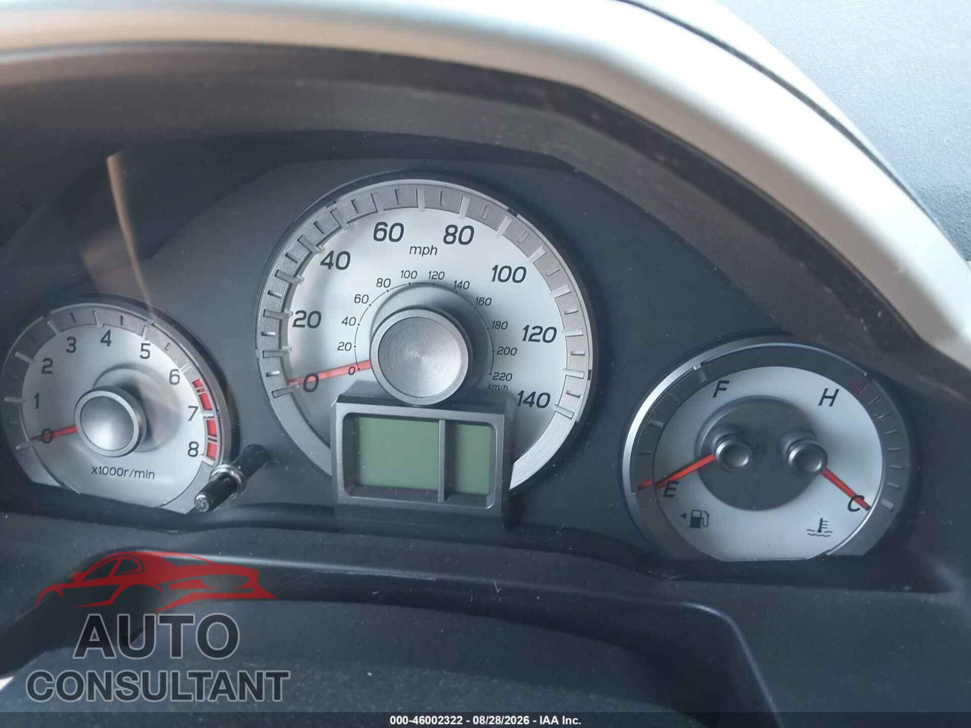 HONDA PILOT 2013 - 5FNYF4H77DB018366