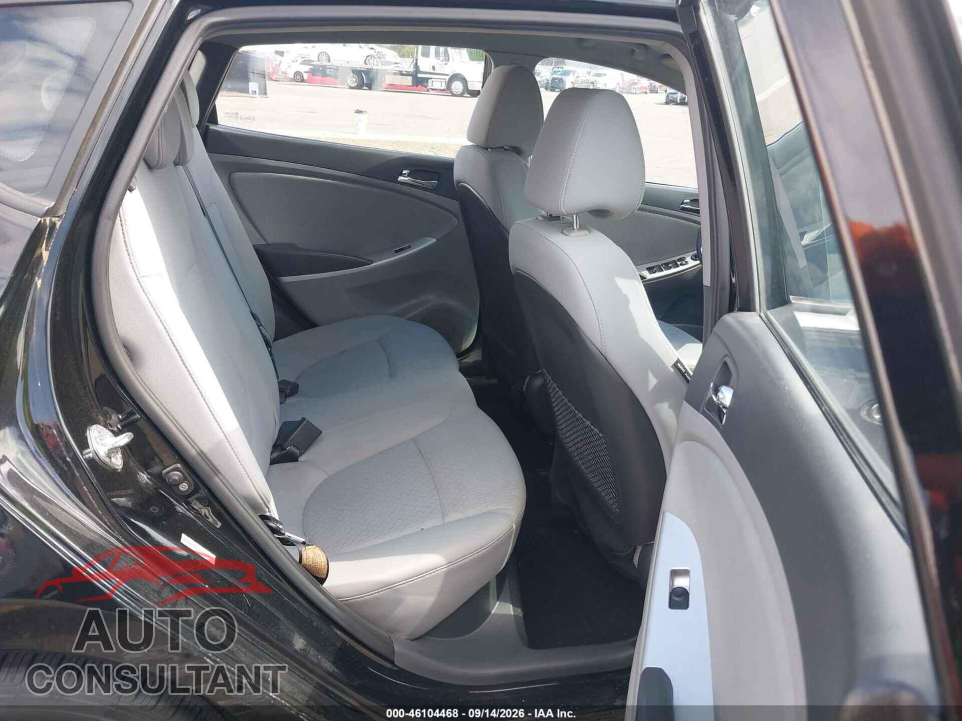 HYUNDAI ACCENT 2012 - KMHCU5AE2CU044793