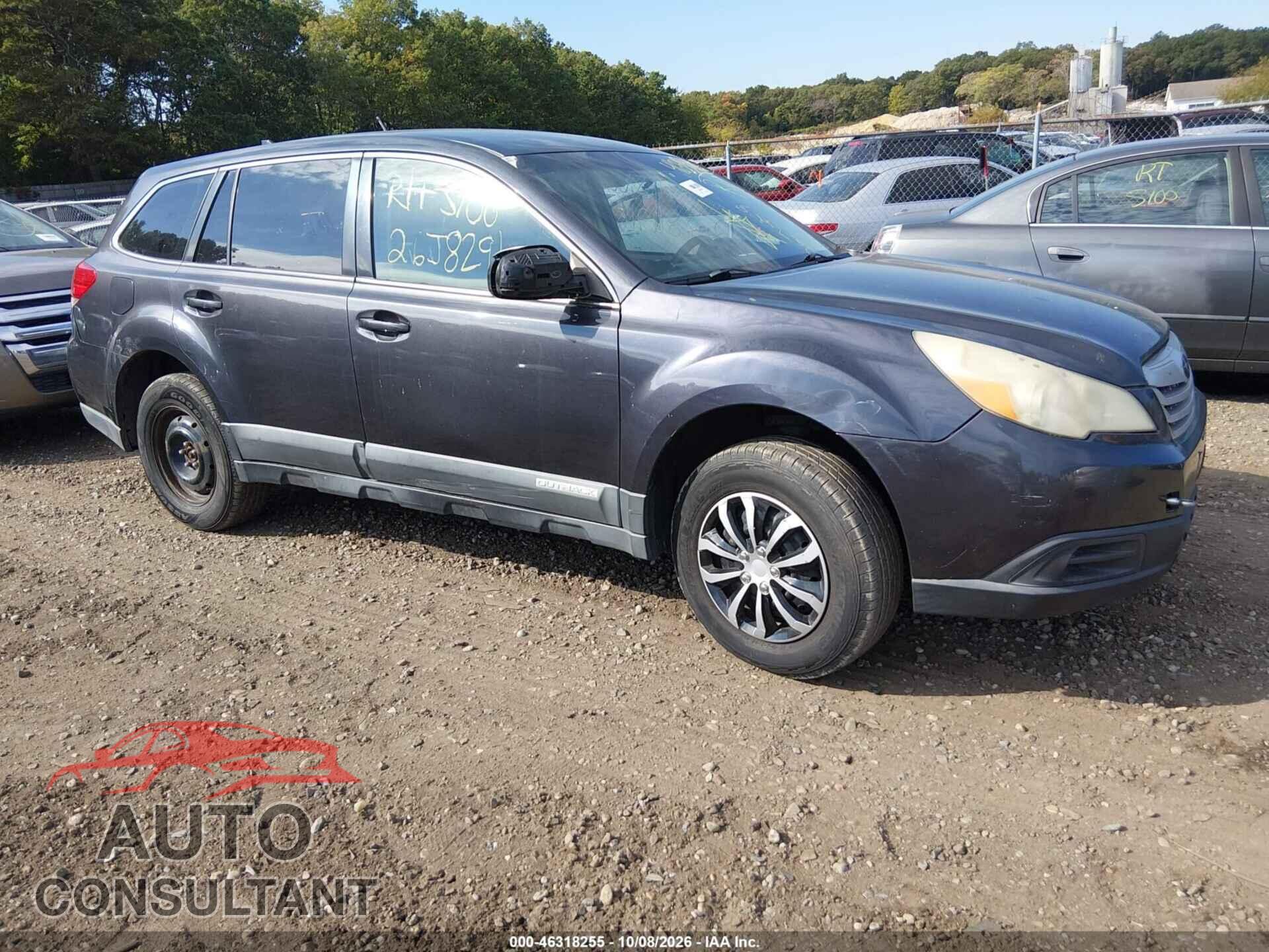 SUBARU OUTBACK 2010 - 4S4BRBAC8A1319222