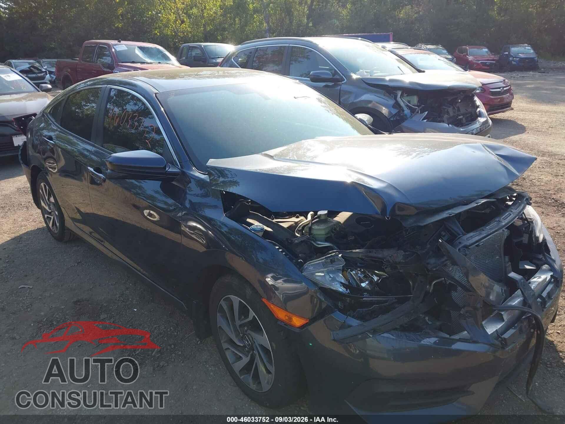 HONDA CIVIC 2017 - 19XFC2F74HE059475