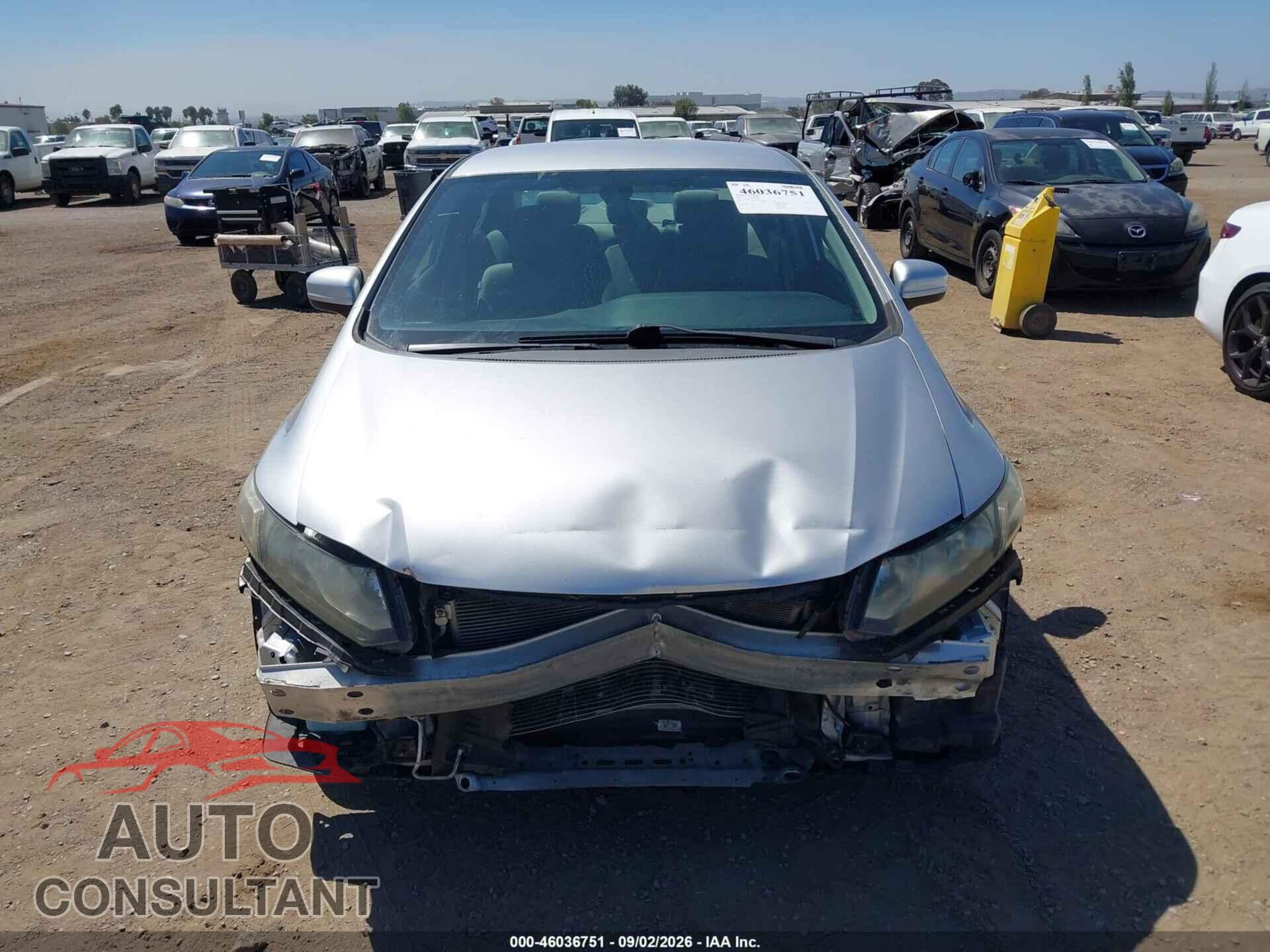 HONDA CIVIC 2014 - 19XFB2F5XEE250203