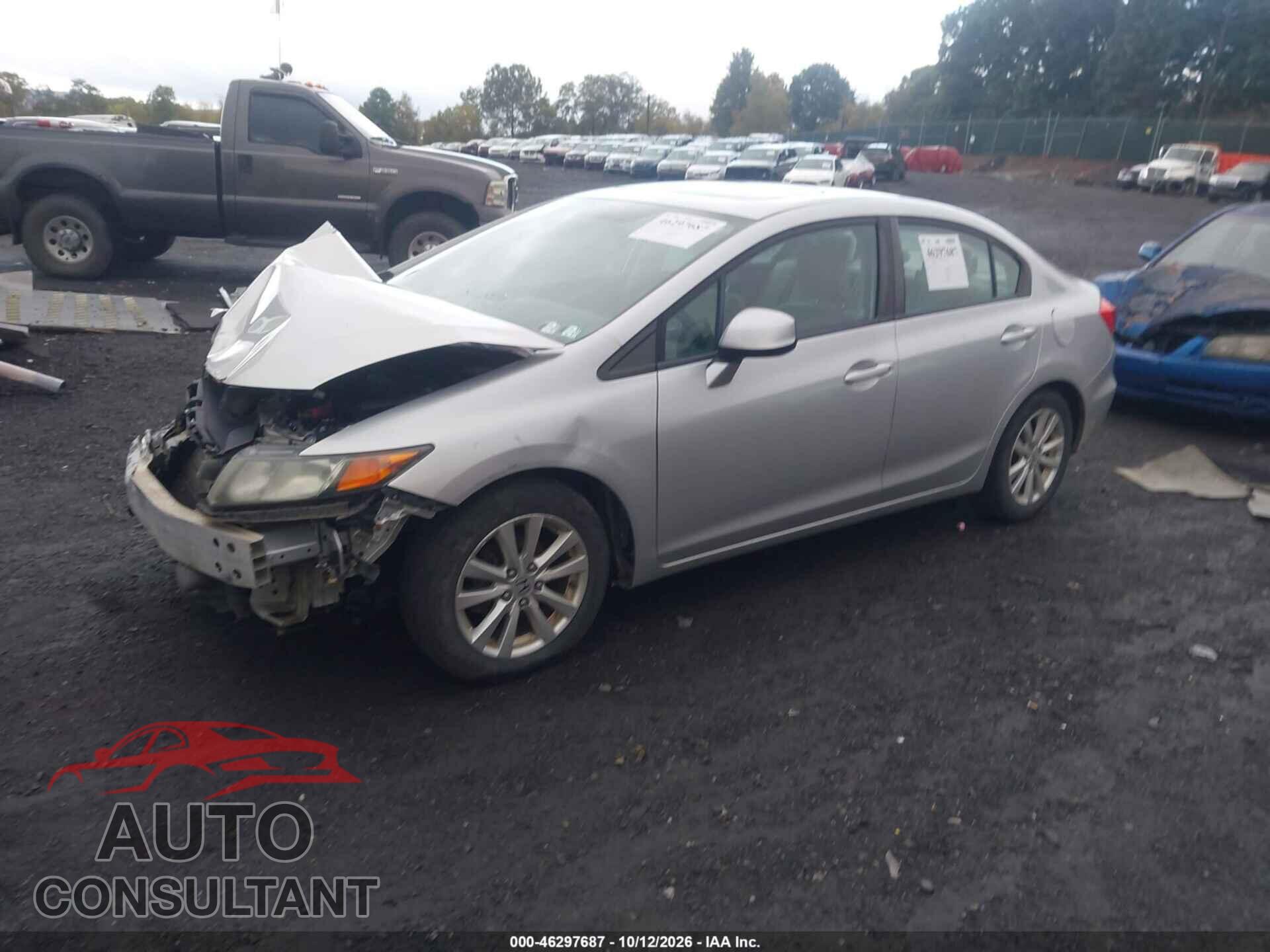 HONDA CIVIC 2012 - 19XFB2F81CE327676