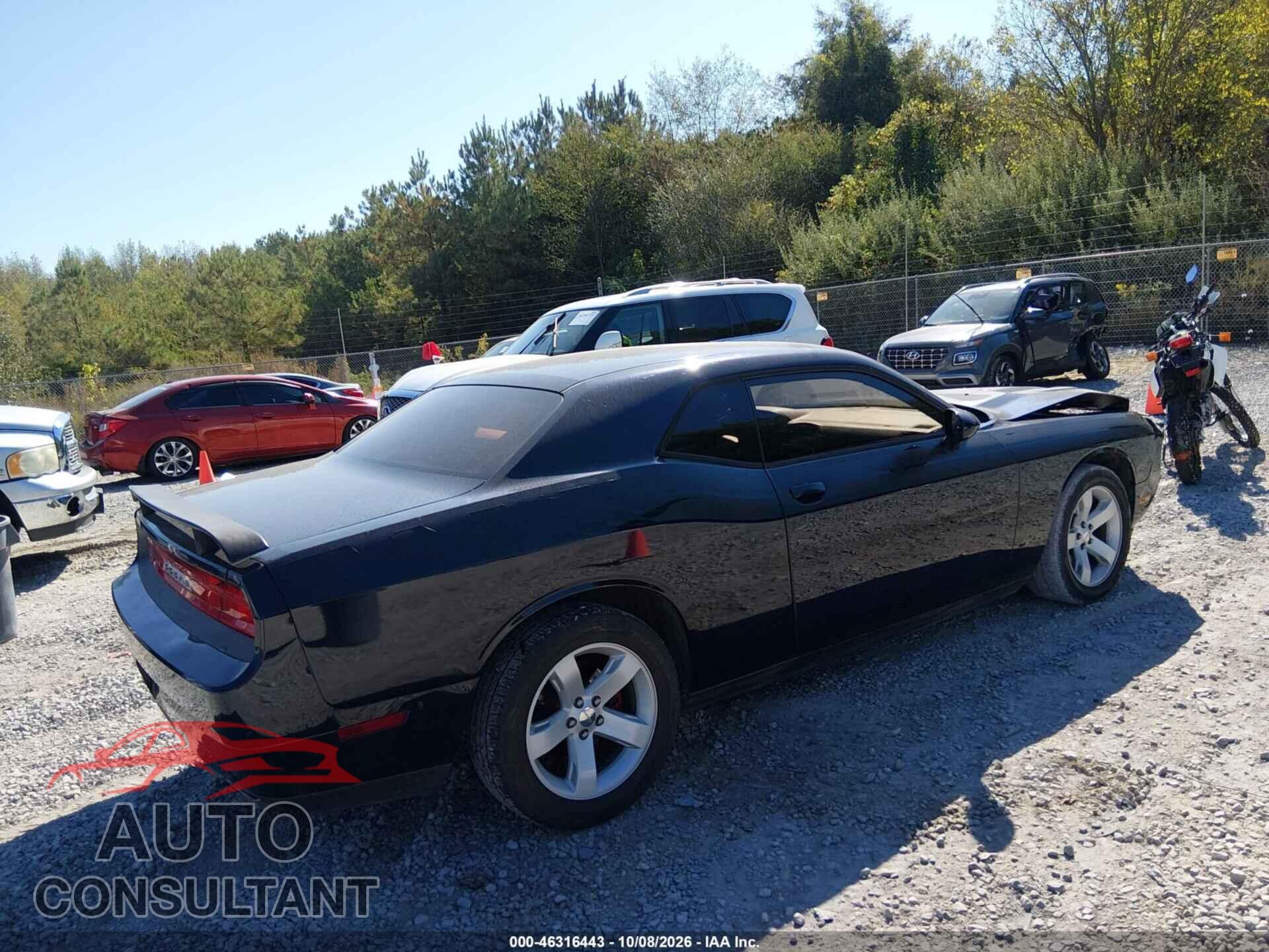 DODGE CHALLENGER 2012 - 2C3CDYAG4CH275418