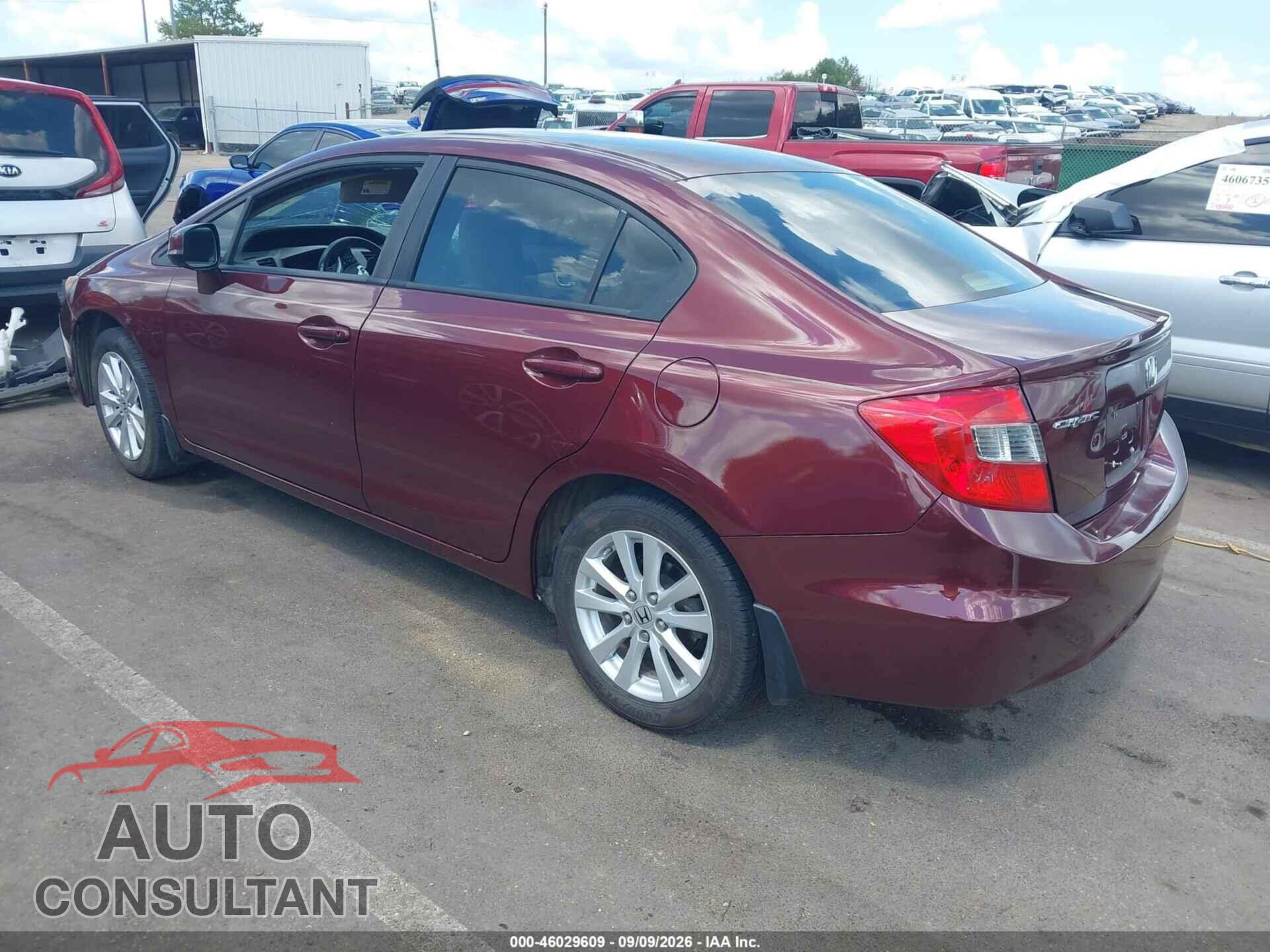 HONDA CIVIC 2012 - 2HGFB2F94CH506308
