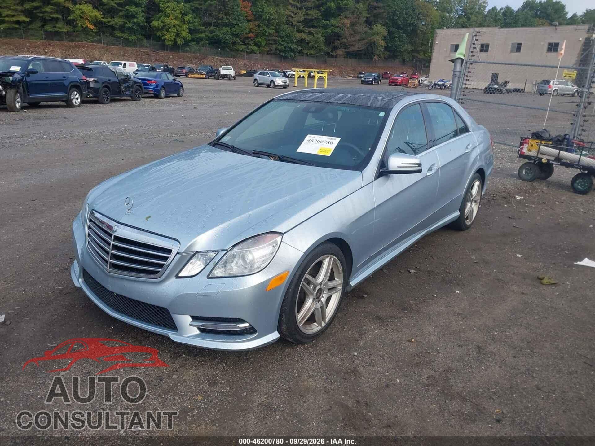 MERCEDES-BENZ E-CLASS 2013 - WDDHF8JB6DA723132