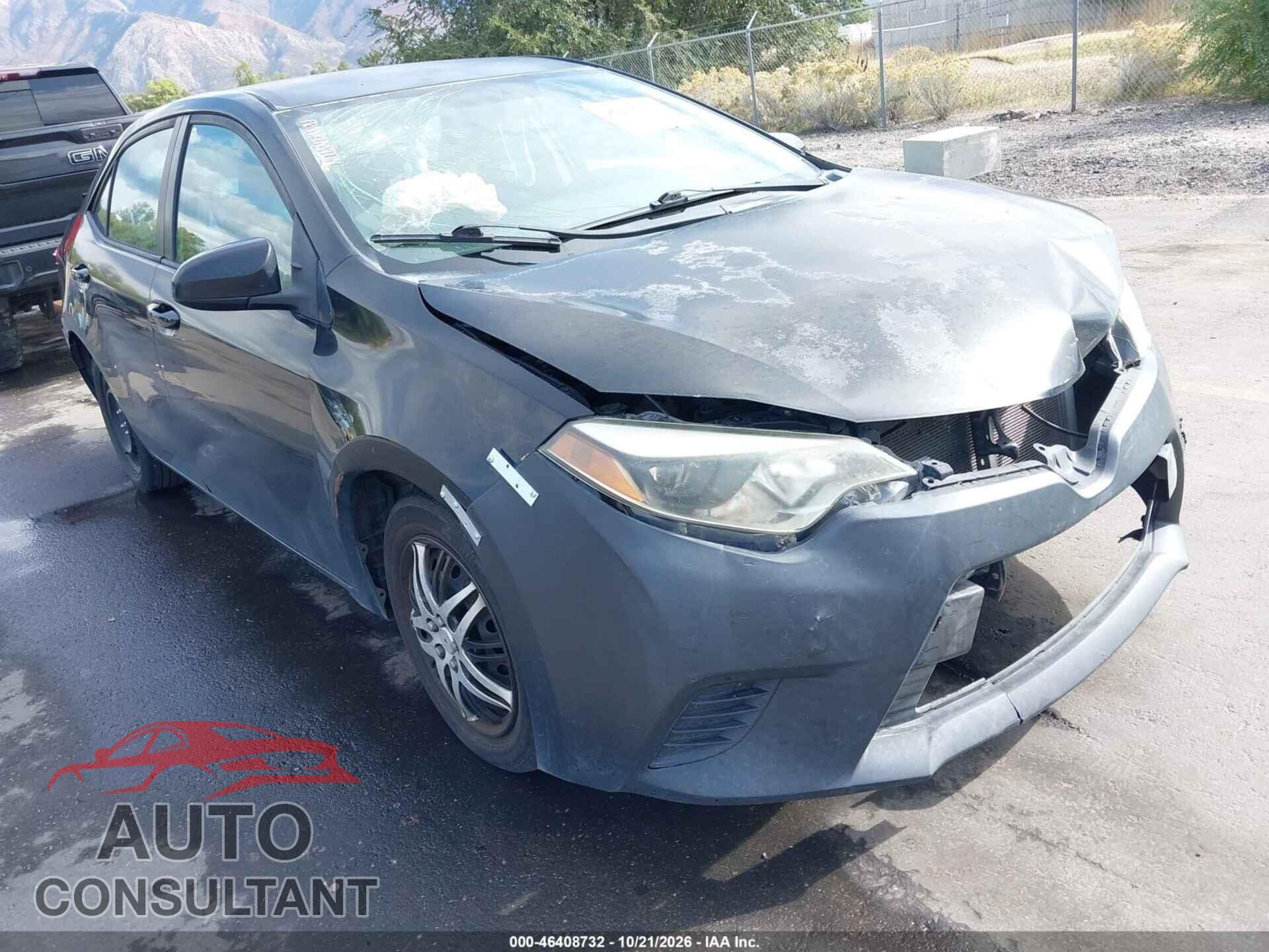 TOYOTA COROLLA 2014 - 5YFBURHE7EP076071