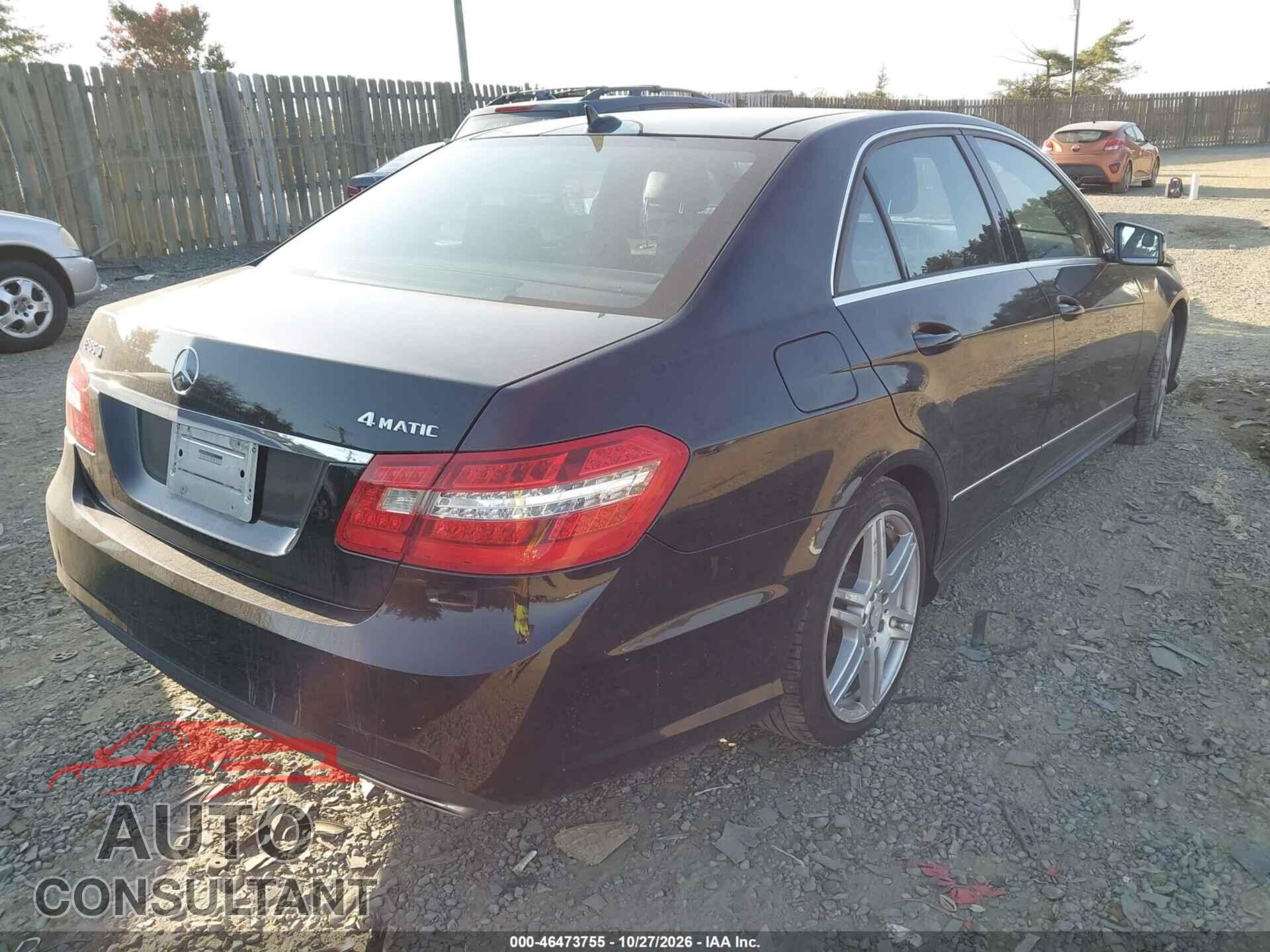 MERCEDES-BENZ E 350 2010 - WDDHF8HBXAA238316