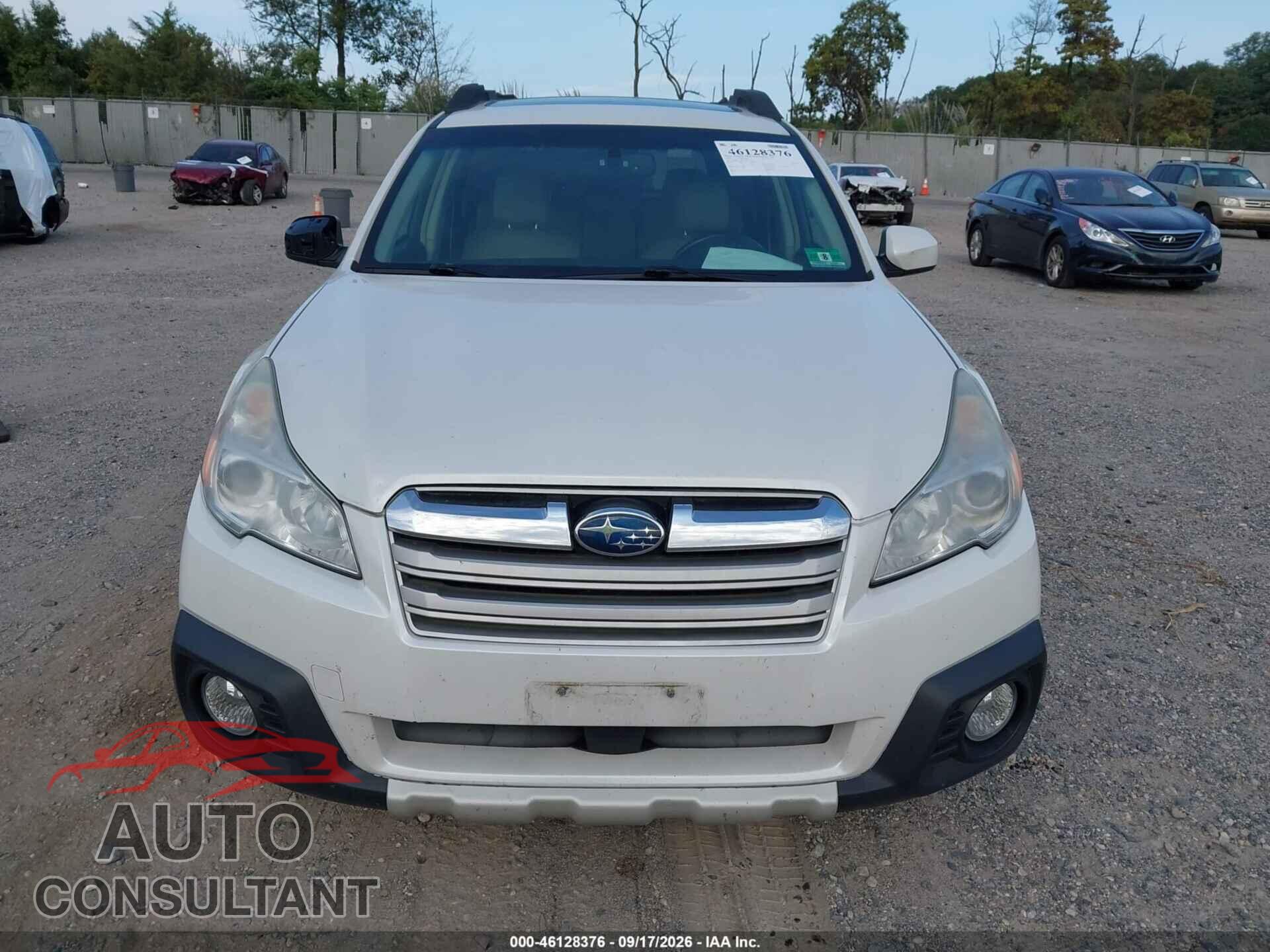 SUBARU OUTBACK 2014 - 4S4BRBLC4E3328121
