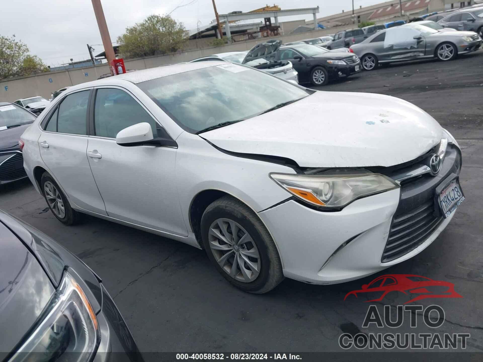 TOYOTA CAMRY 2017 - 4T1BF1FK1HU368628