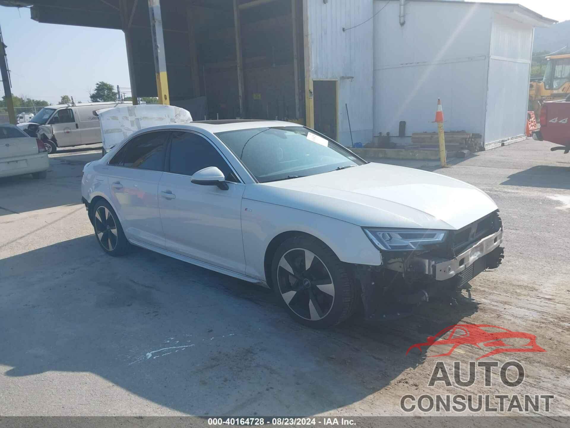 AUDI A4 2017 - WAUENAF43HN012873