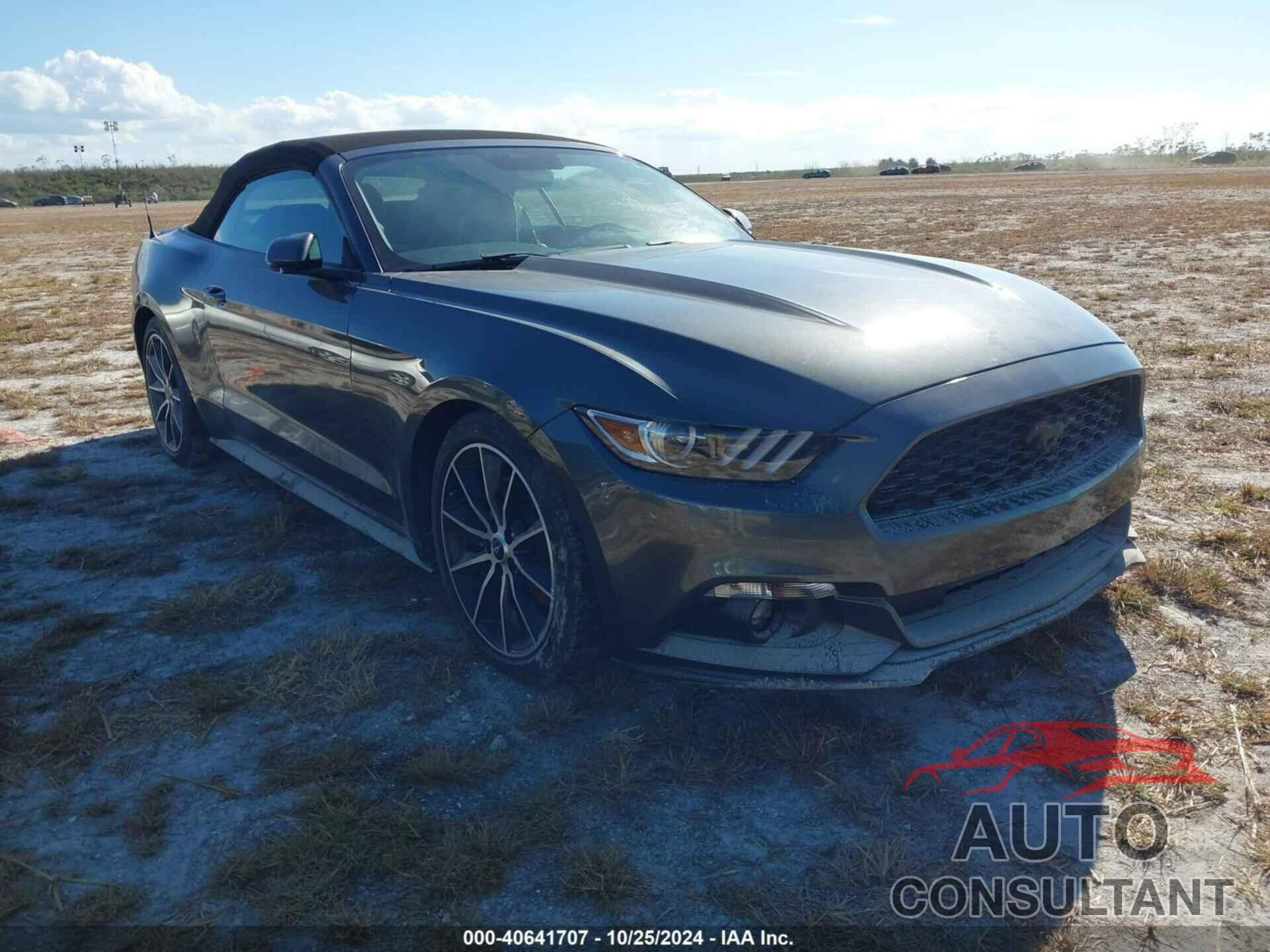 FORD MUSTANG 2017 - 1FATP8UH2H5257933