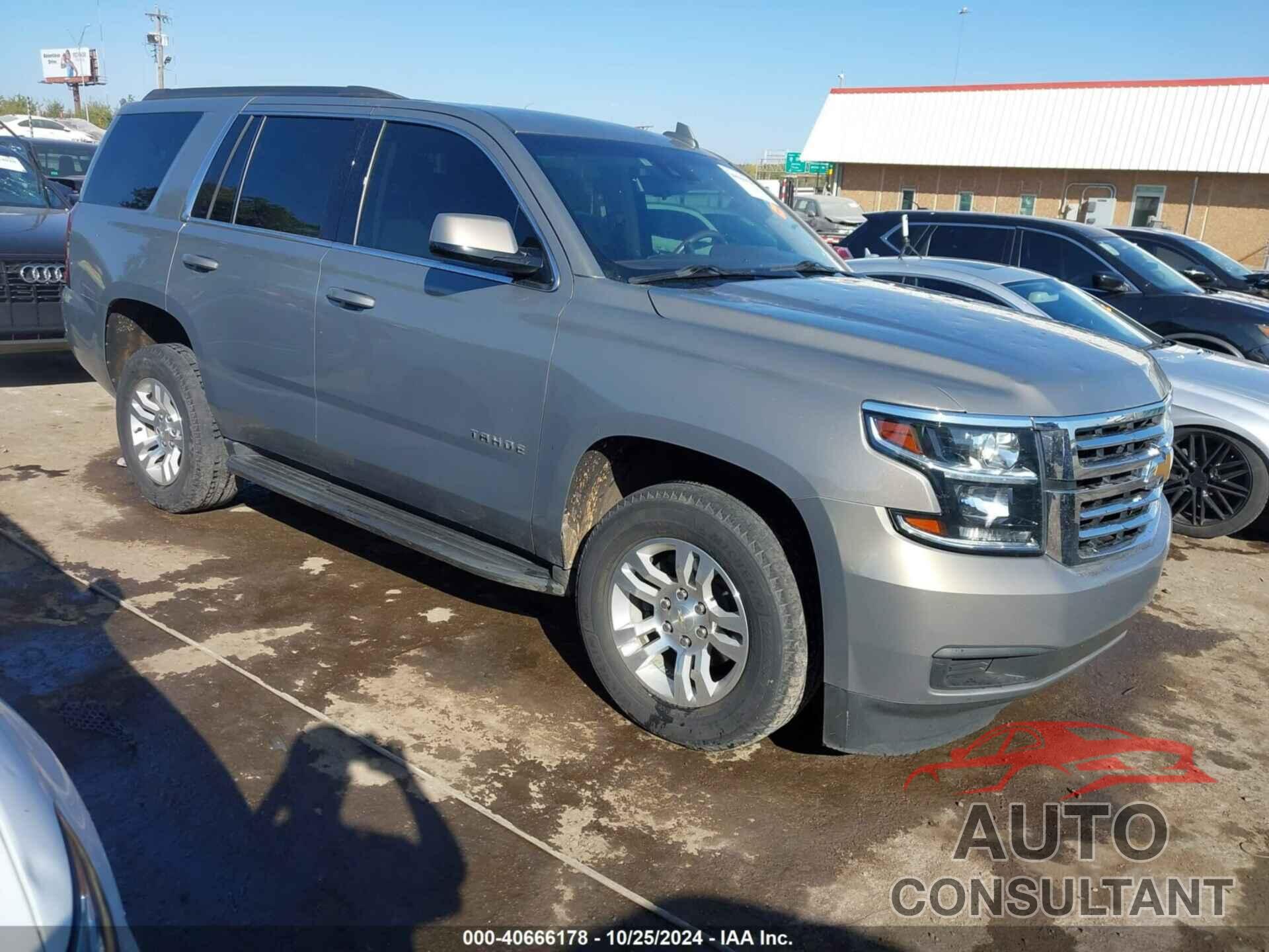 CHEVROLET TAHOE 2019 - 1GNSCAKC2KR374984